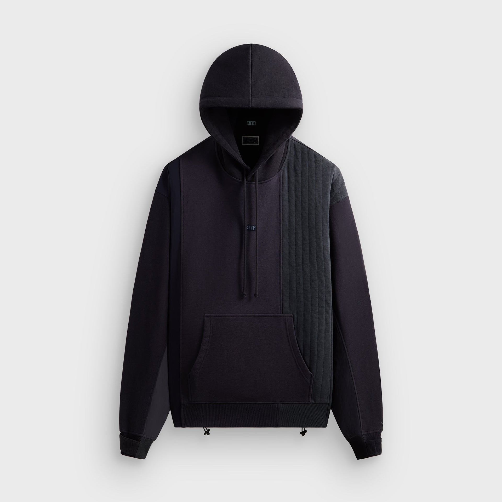 Kith Nylon Combo Nelson Hoodie - Admiral