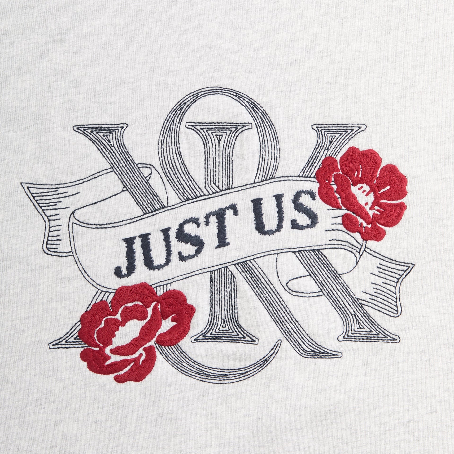 Kith Just Us Crewneck - Light Heather Grey