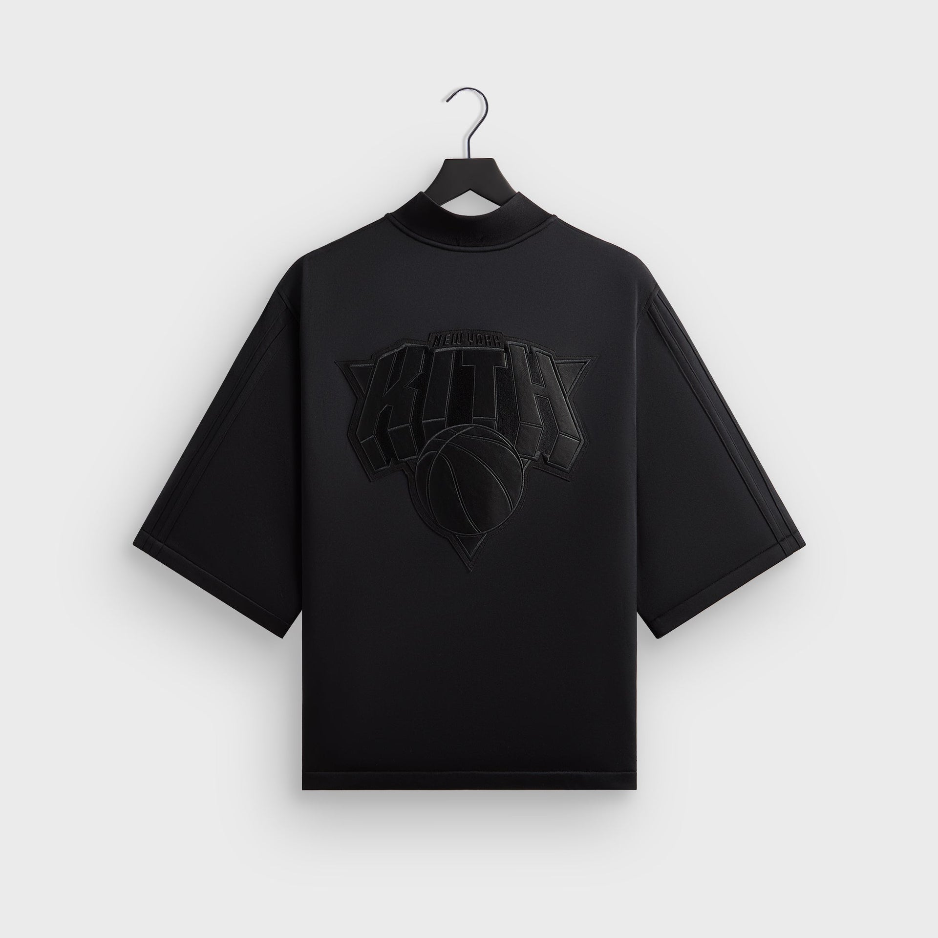 Kith for the New York Knicks Tricot Full Zip Sweater - Black
