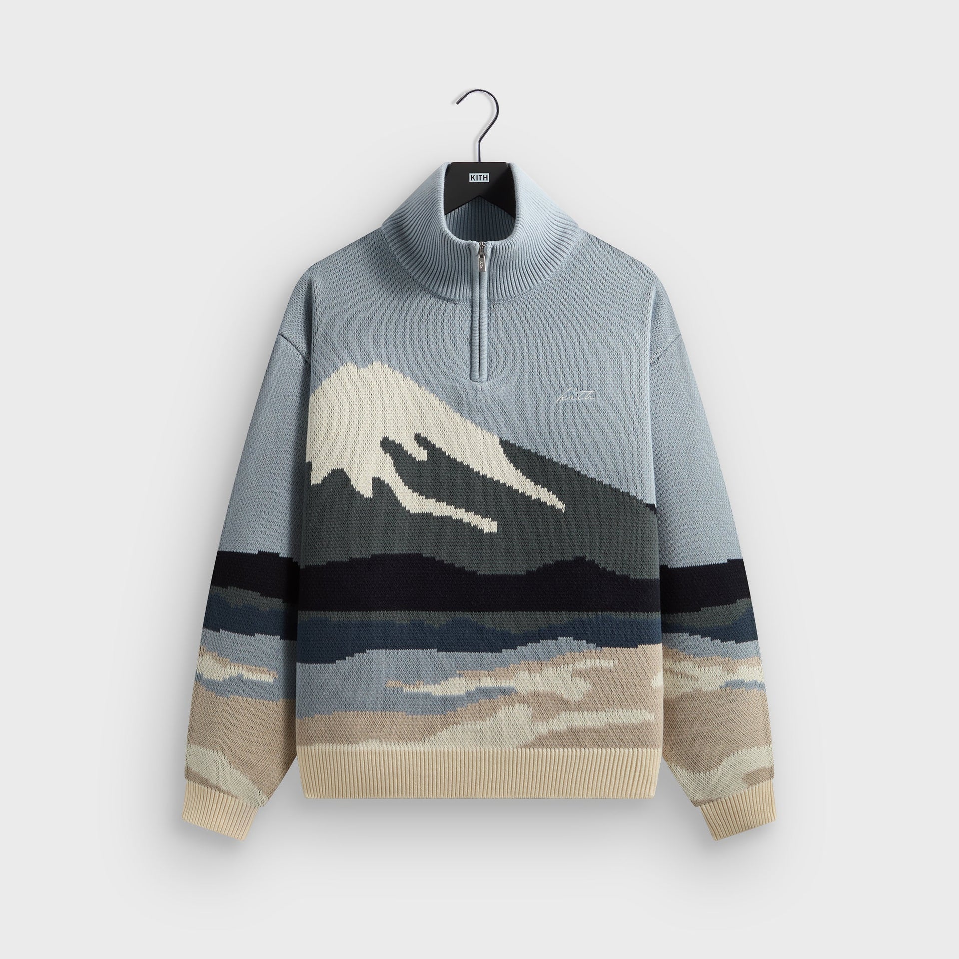 Kith Scenic Wyona Quarter Zip Sweater - Kindred