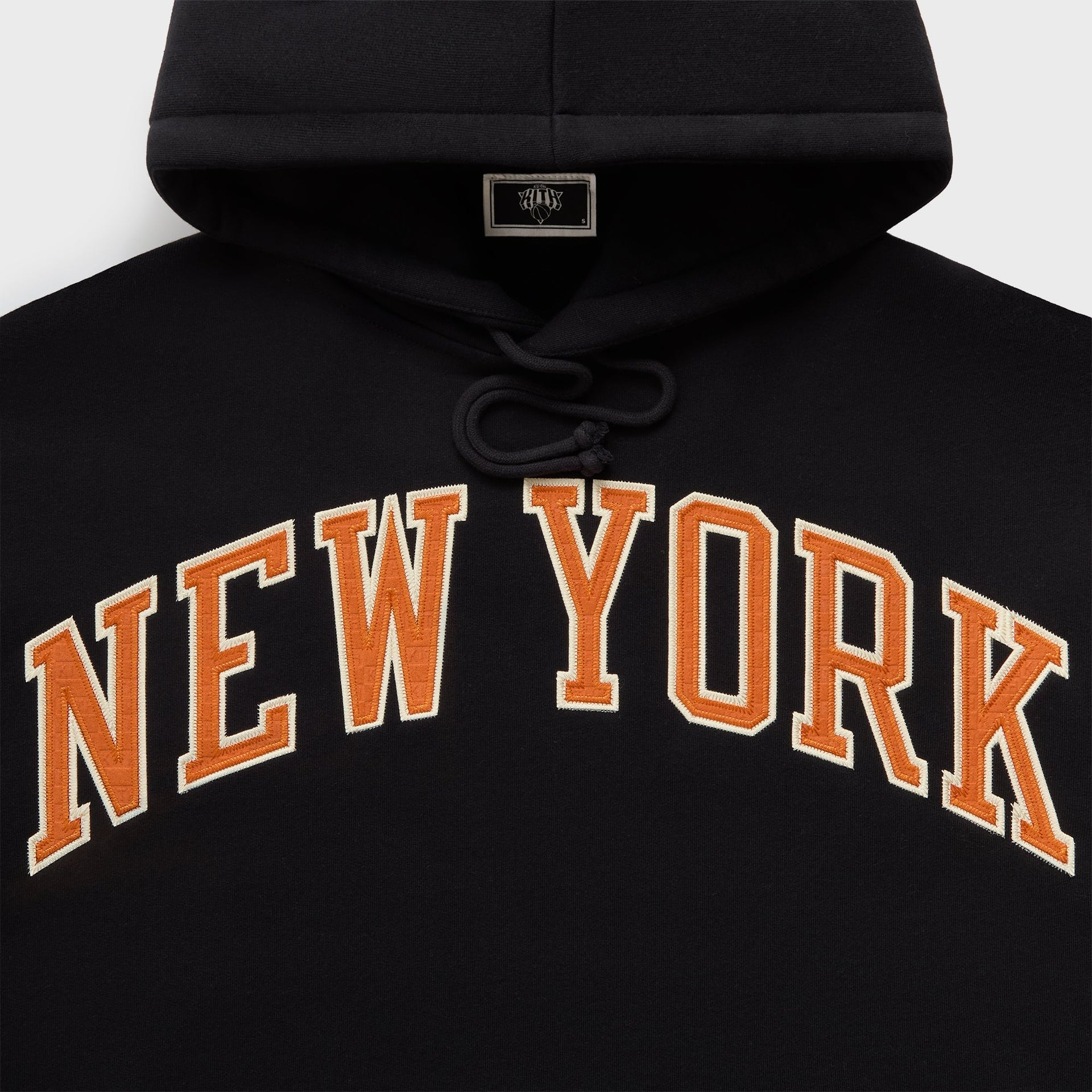 Kith for the New York Knicks Madison Square Garden Nelson Vintage Hoodie - Black