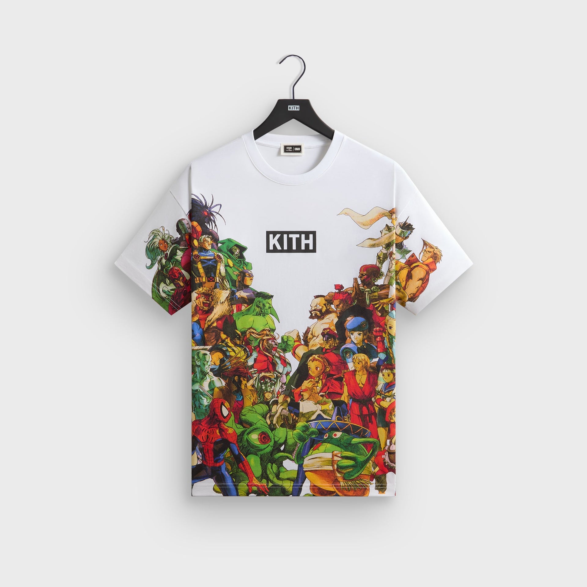 Marvel vs. Capcom | Kith New Age of Heroes All-Over Printed Tee - White
