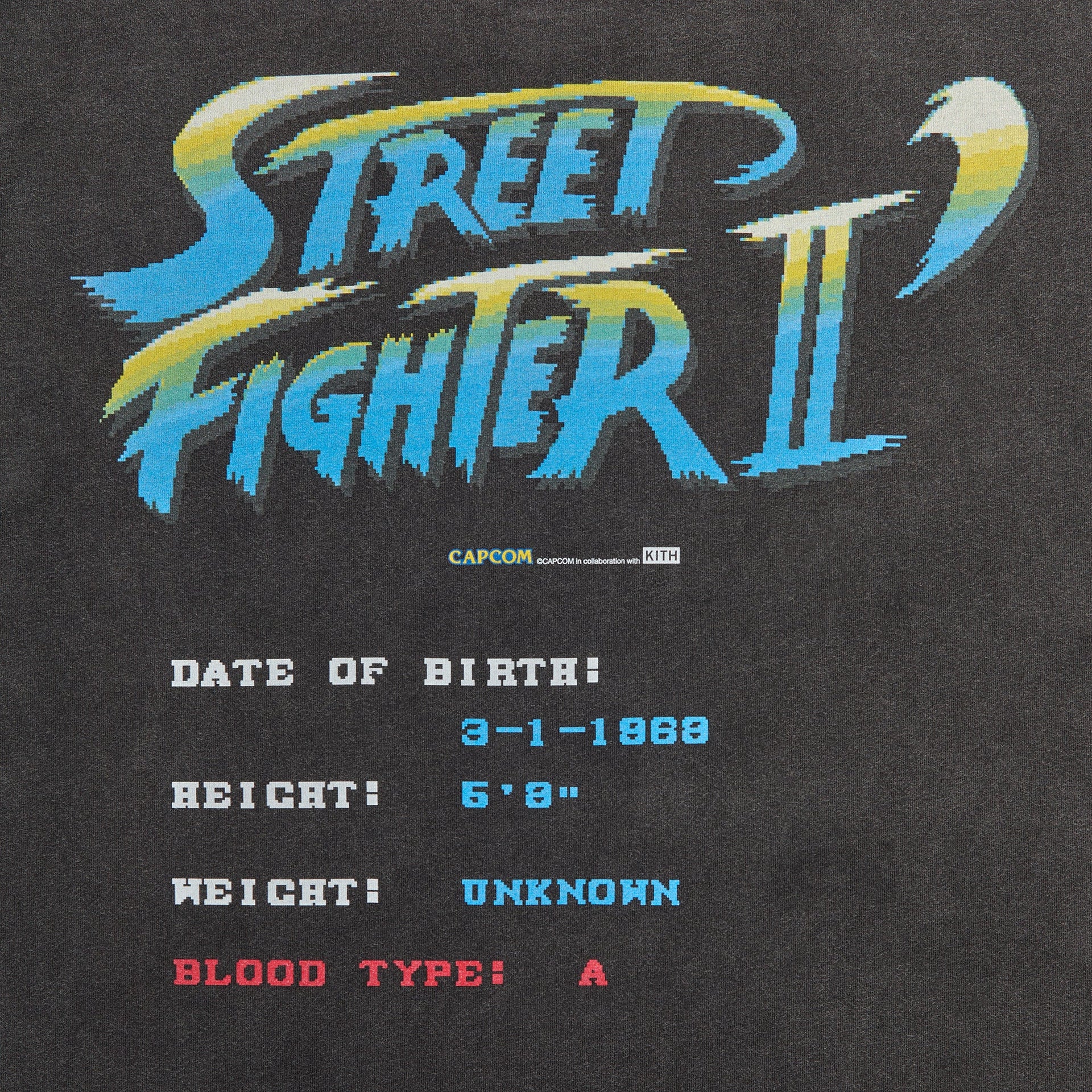 Capcom | Kith Chun Li Champion Edition Vintage Tee - Black