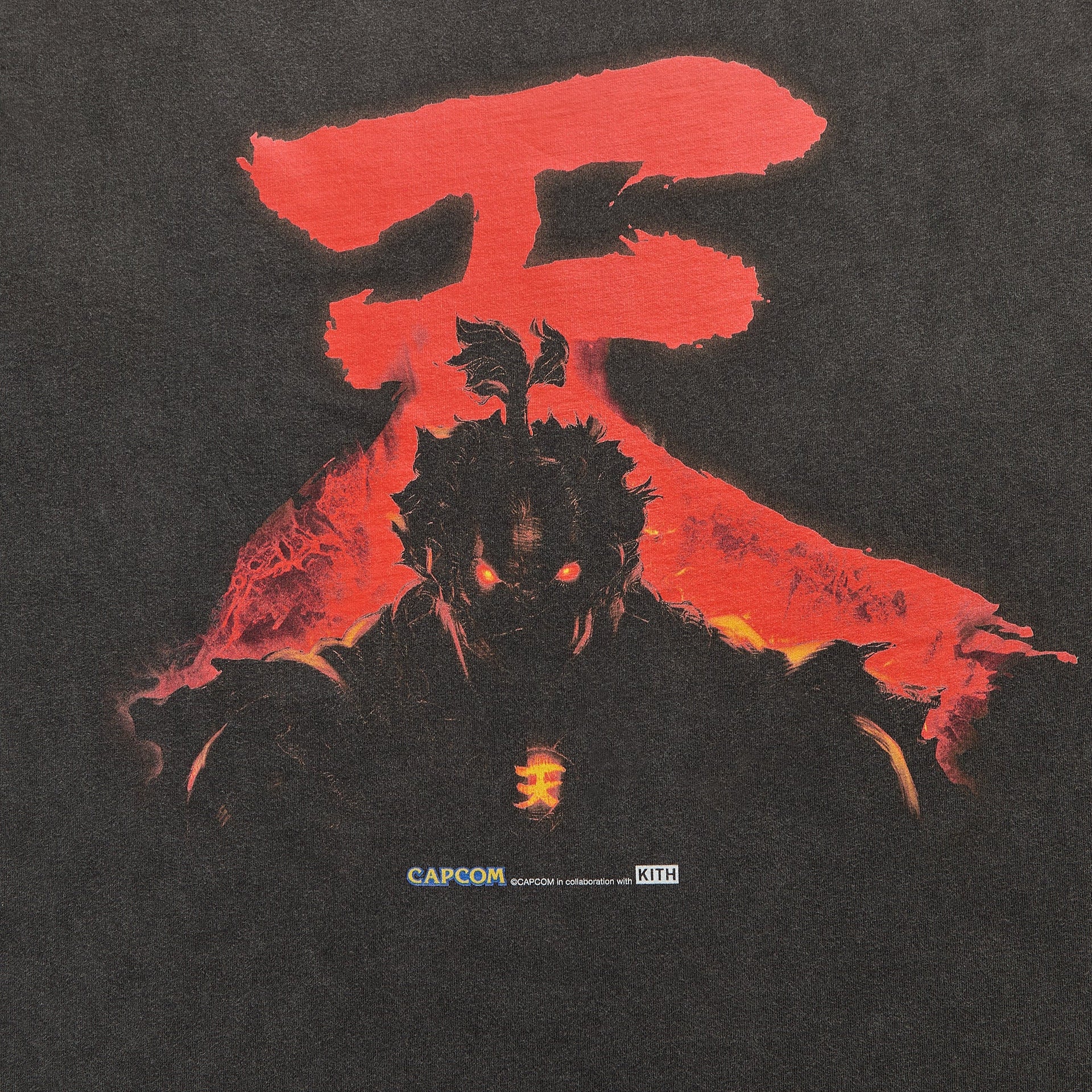 Capcom | Kith Akuma Vintage Tee - Black
