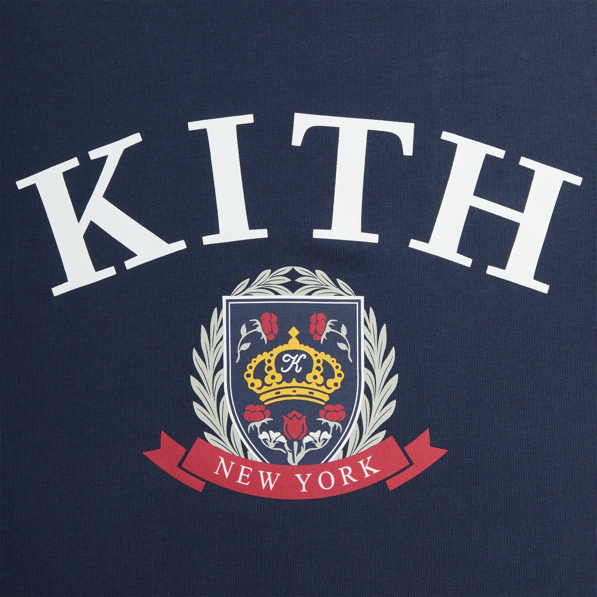 Kith New York Crest Tee - Nocturnal