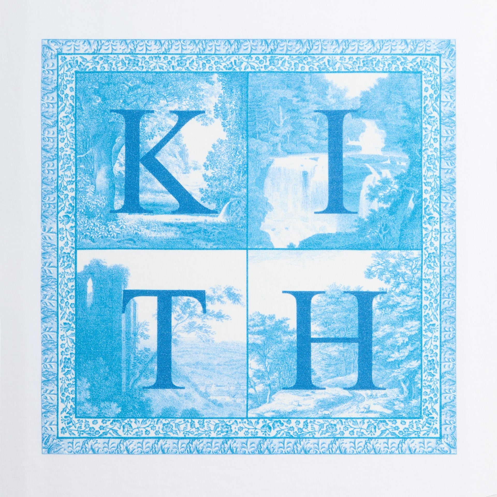 Kith Engraving Vintage Tee - White