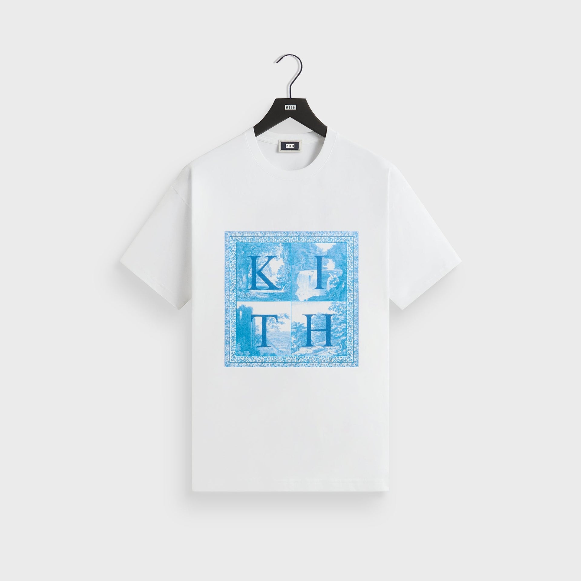 Kith Engraving Vintage Tee - White