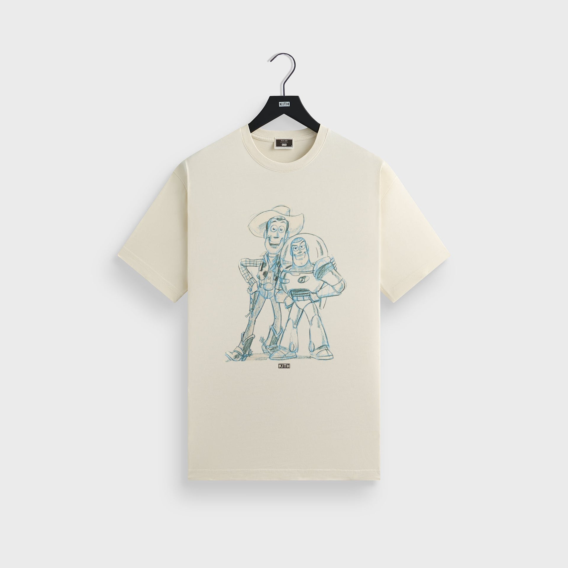 Disney | Kith for Pixar Toy Story Sketch Vintage Tee - Sandrift