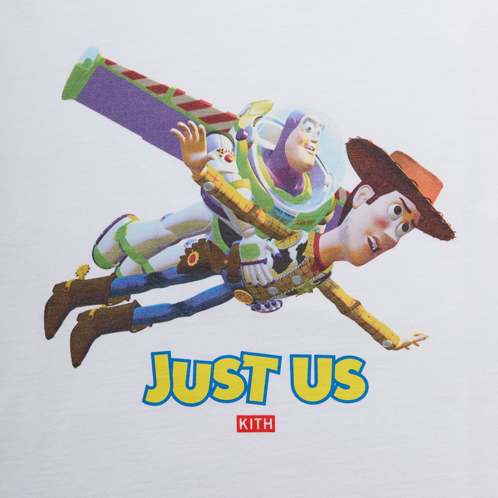 Disney | Kith for Pixar Just Us Flying Vintage Tee - White