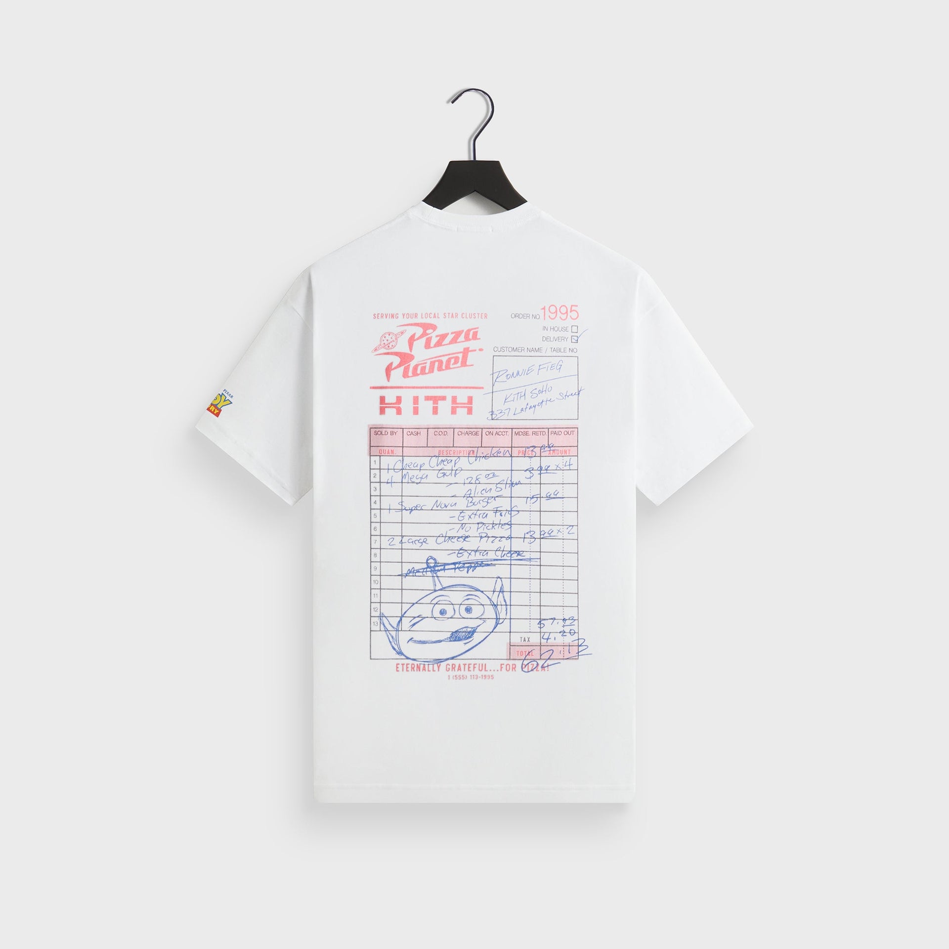 Disney | Kith for Pixar Pizza Planet Tee - White