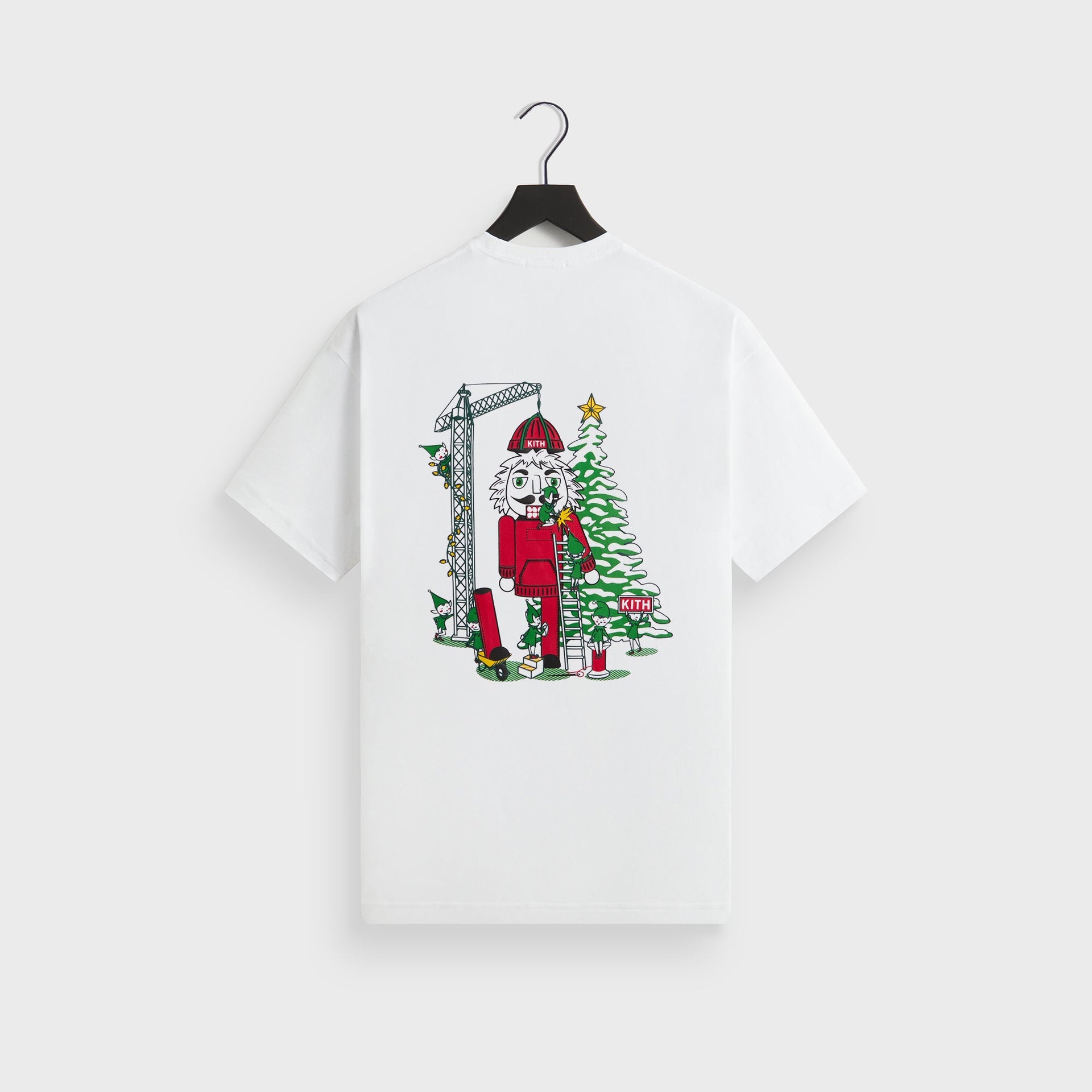 Kithmas Elf Factory Tee - White