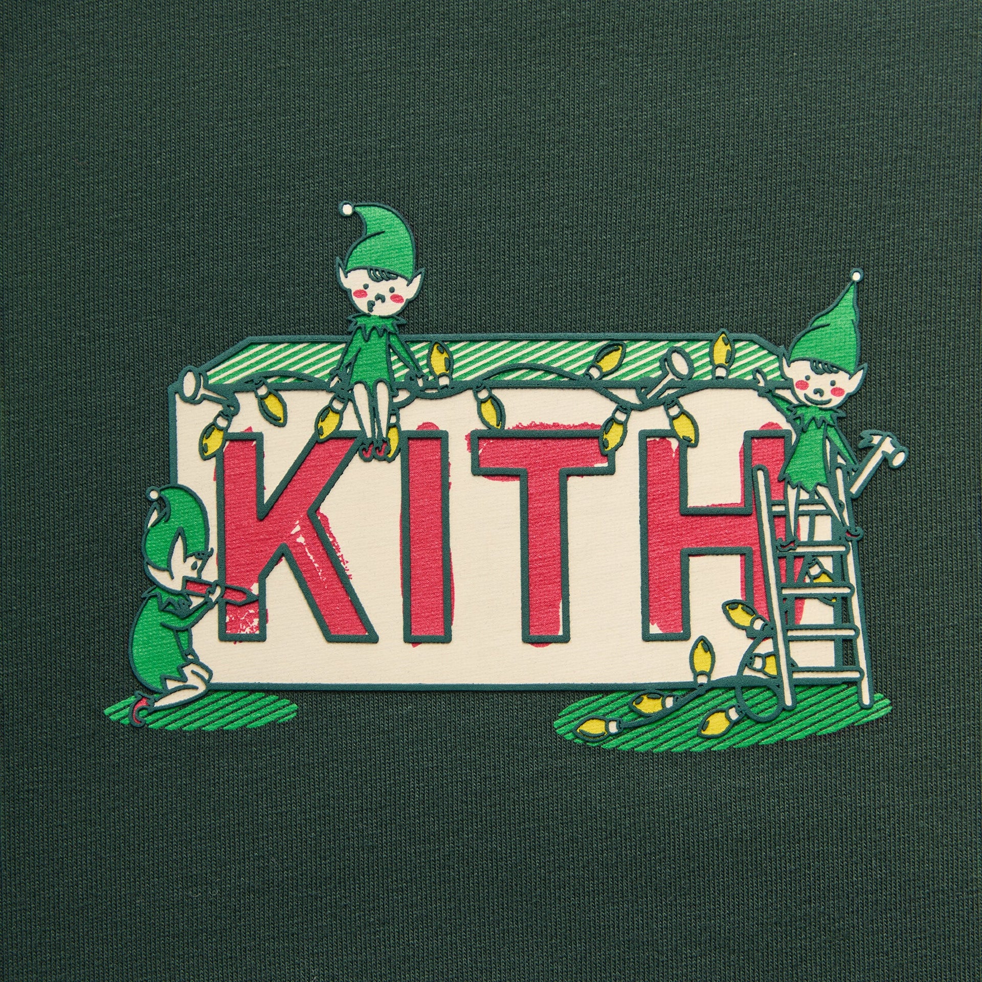 Kithmas Elf Factory Long Sleeve Tee - Stadium