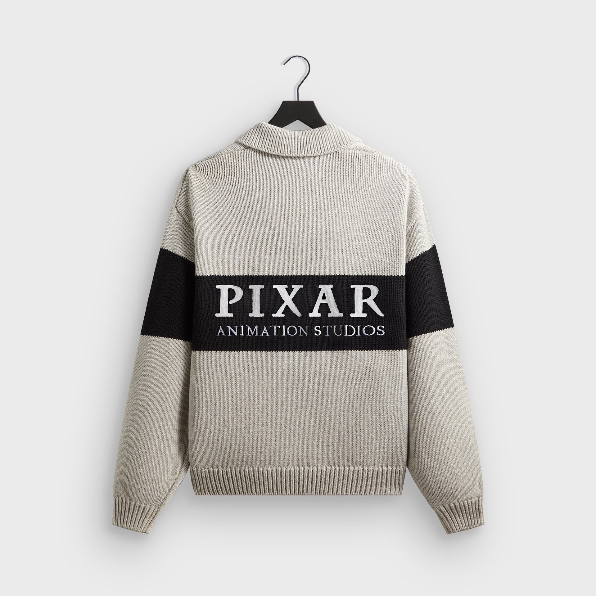 Disney | Kith for Pixar Nelson Rugby Sweater - Light Heather Grey
