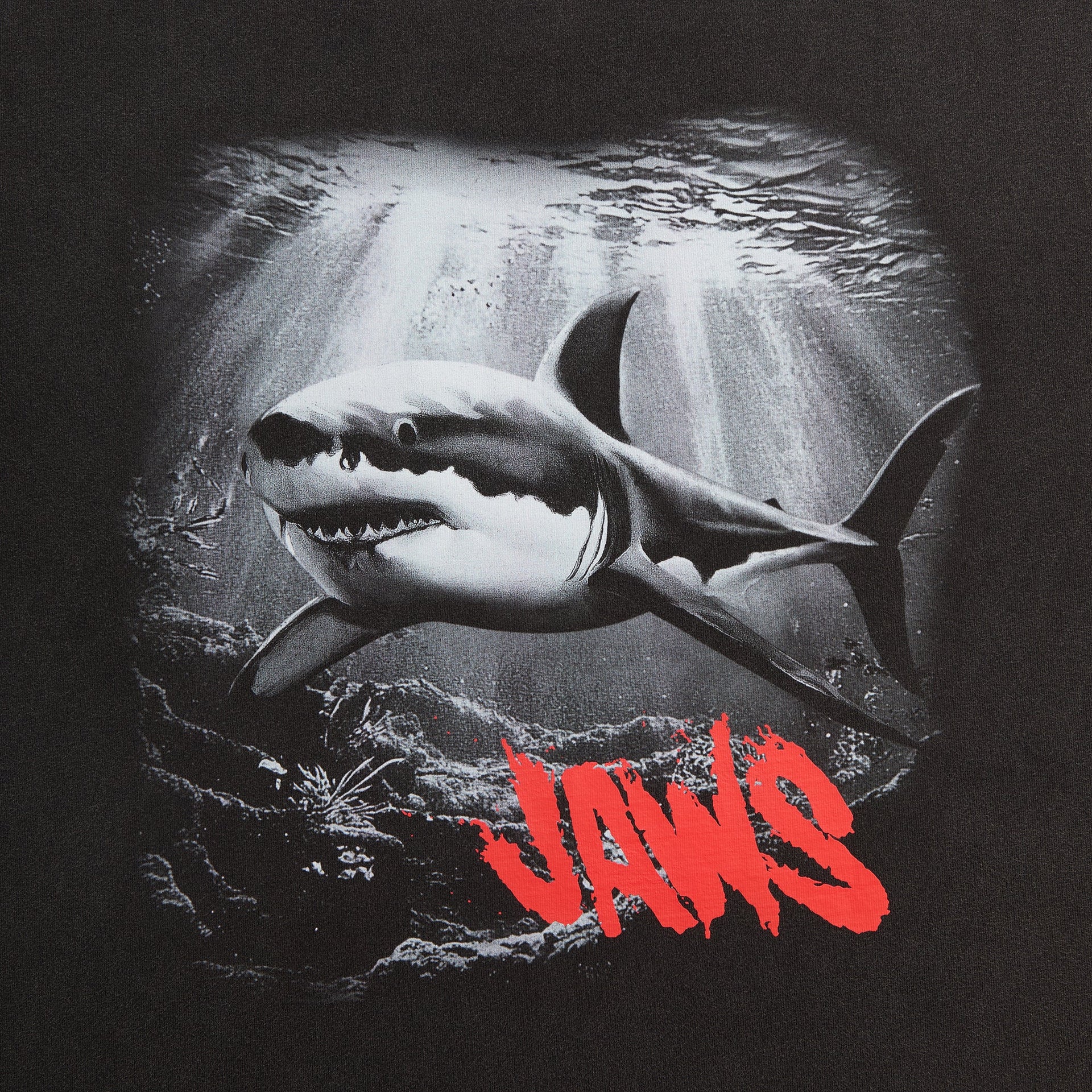 Kith for JAWS Prey Vintage Tee - Black