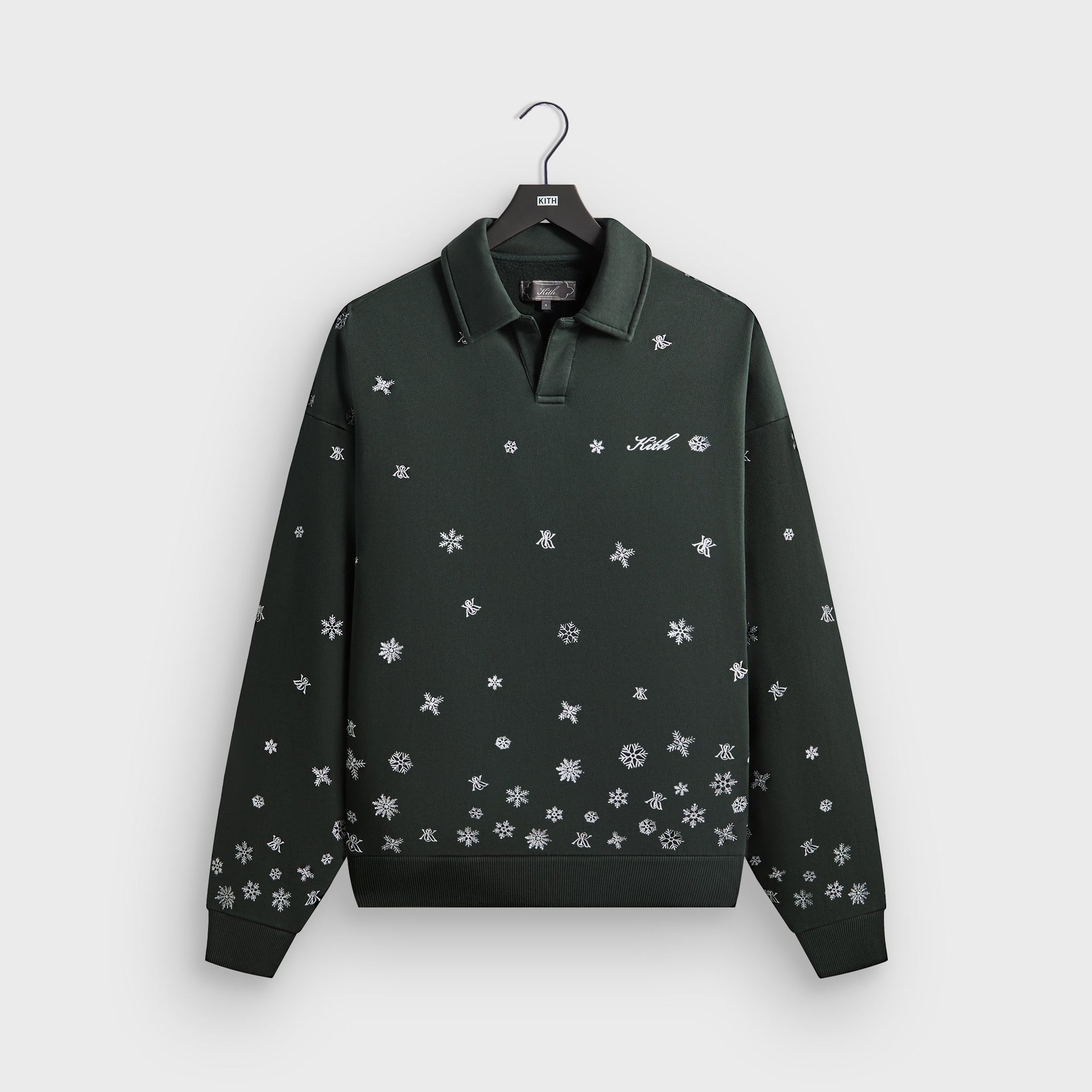 Kithmas Snowflakes Nelson Rugby Pullover - Stadium