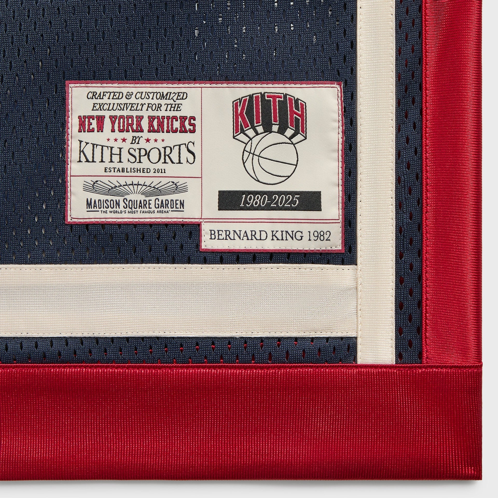 Kith for the New York Knicks Bernard King Mesh Shirt - Nocturnal