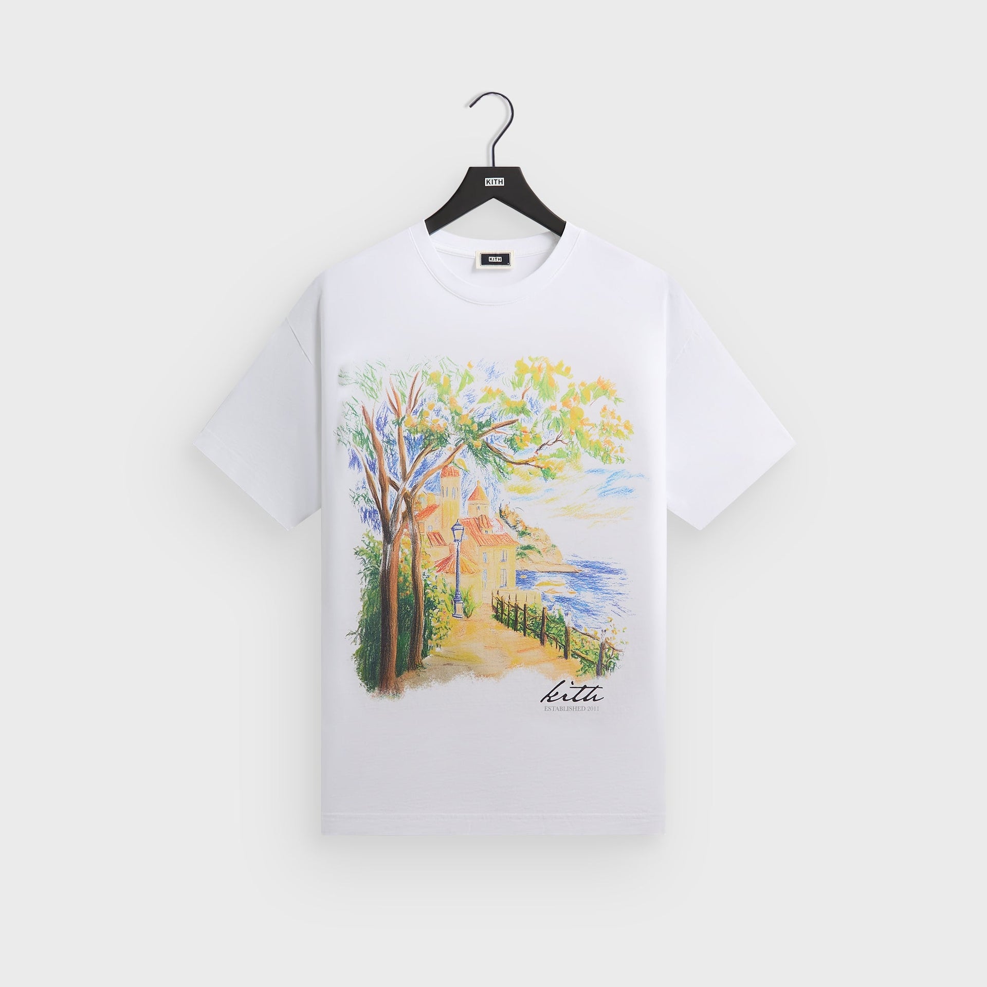 Kith Retreat Vintage Tee - White