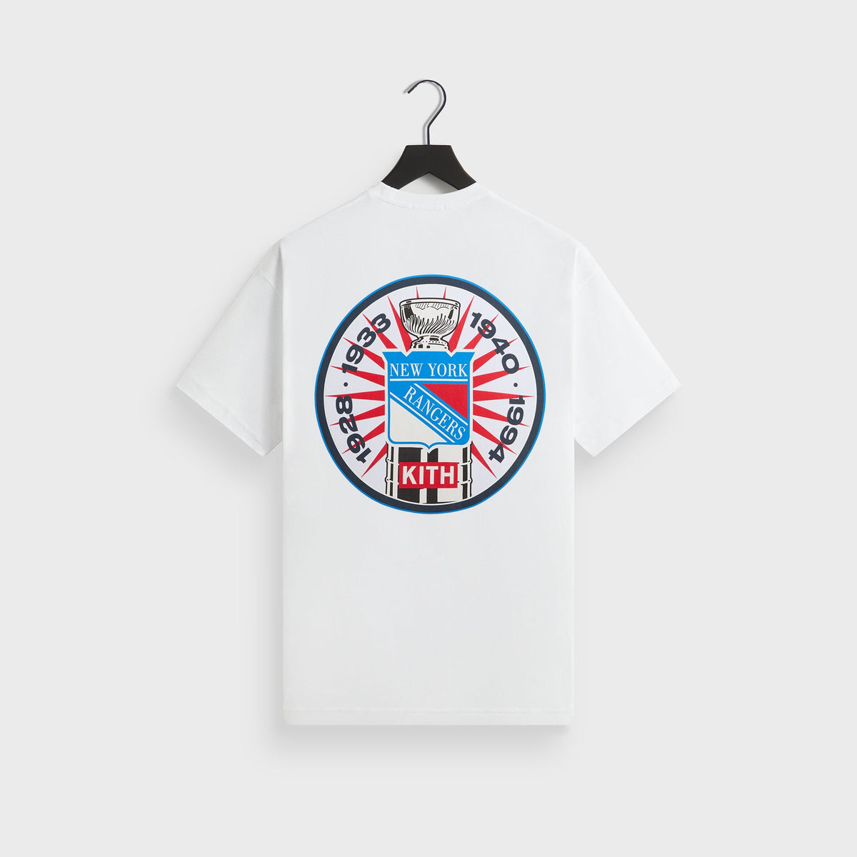 Kith for the New York Rangers Stanley Cup Vintage Tee - White