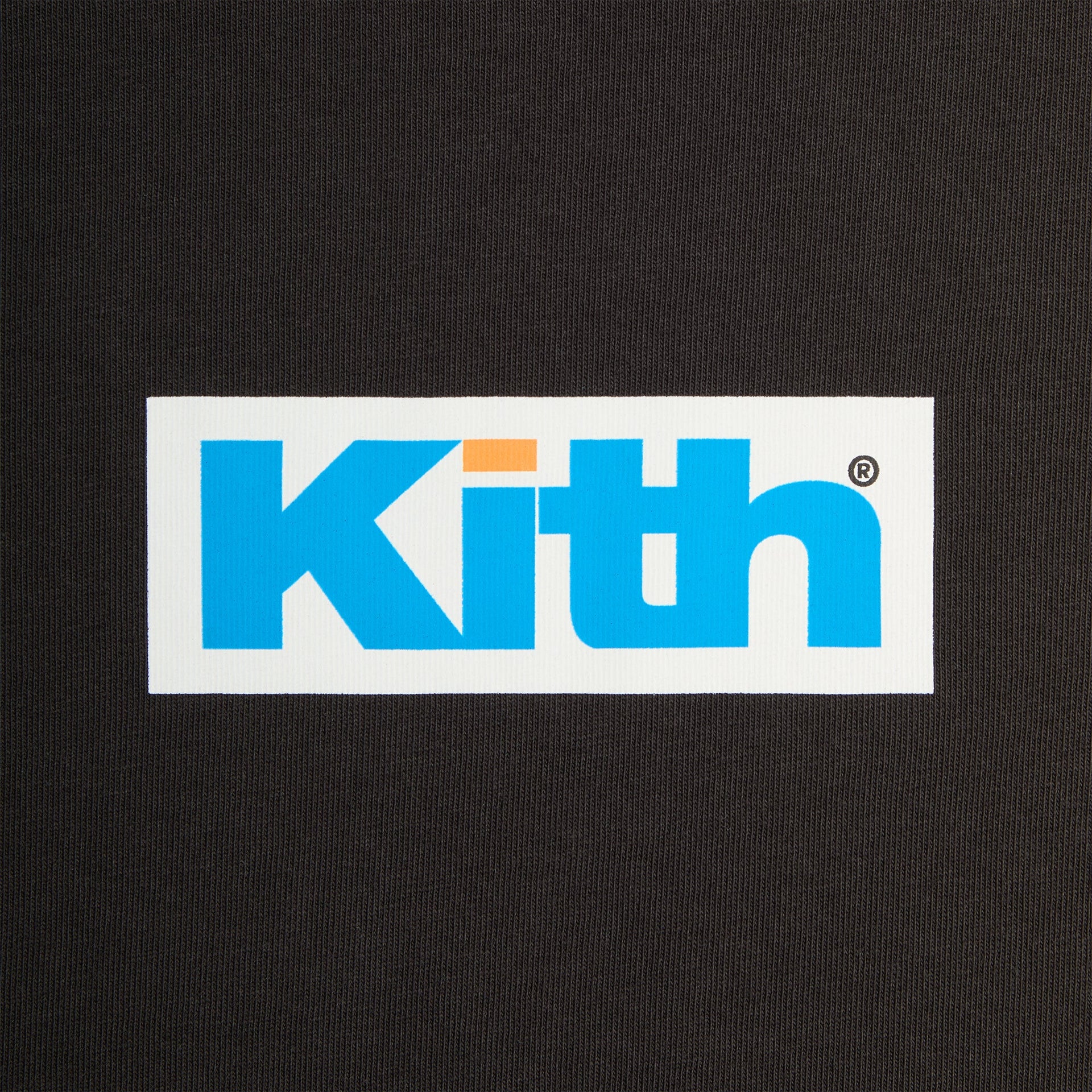 Kith Retro Logo Tee - Black