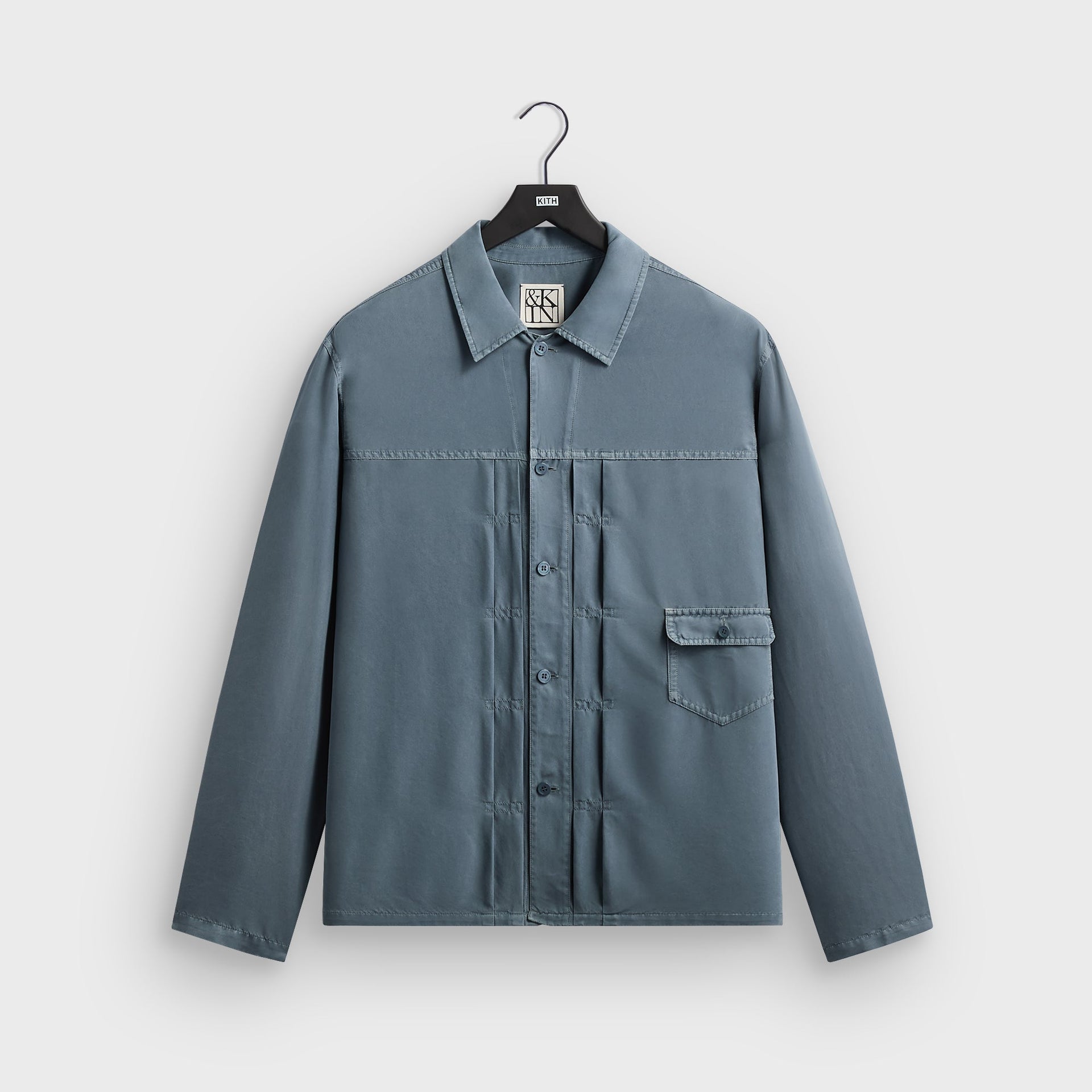&Kin Garment Dyed Silk Collared Yardley Shirt - Ovation - PH