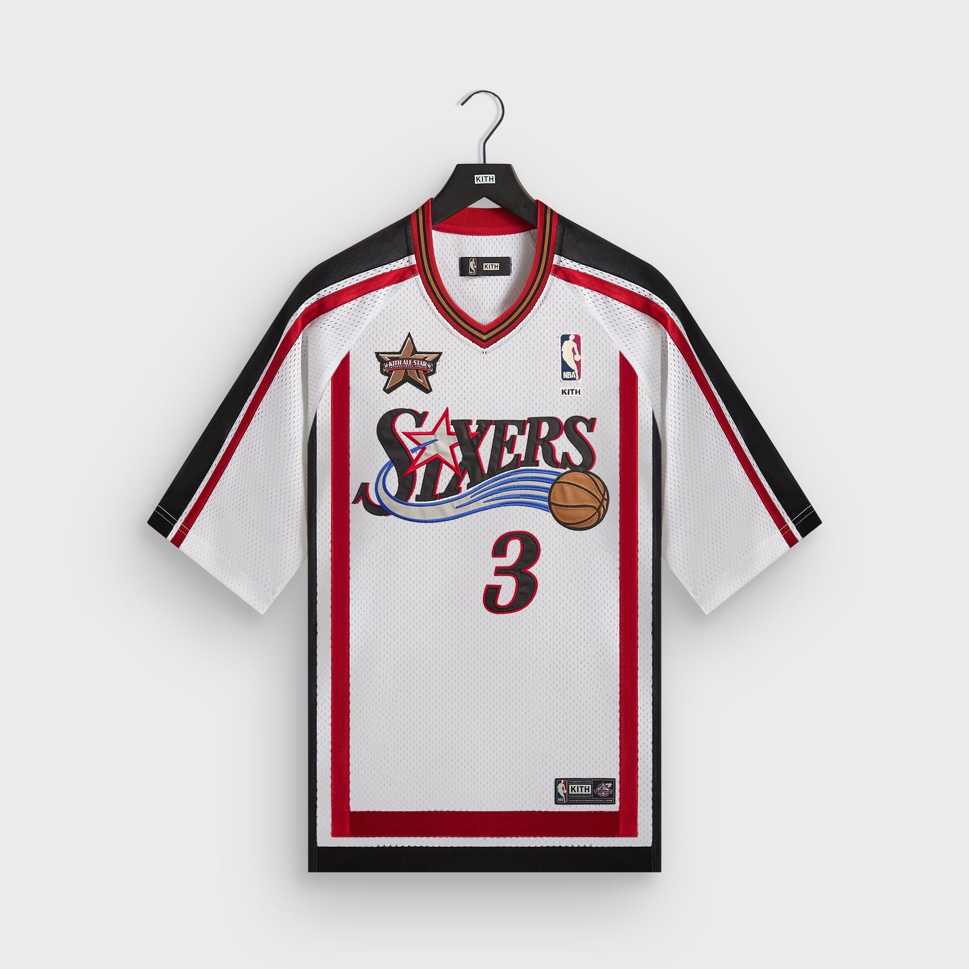 Kith for NBA All-Star Philadelphia 76ers Leon Shirt - White