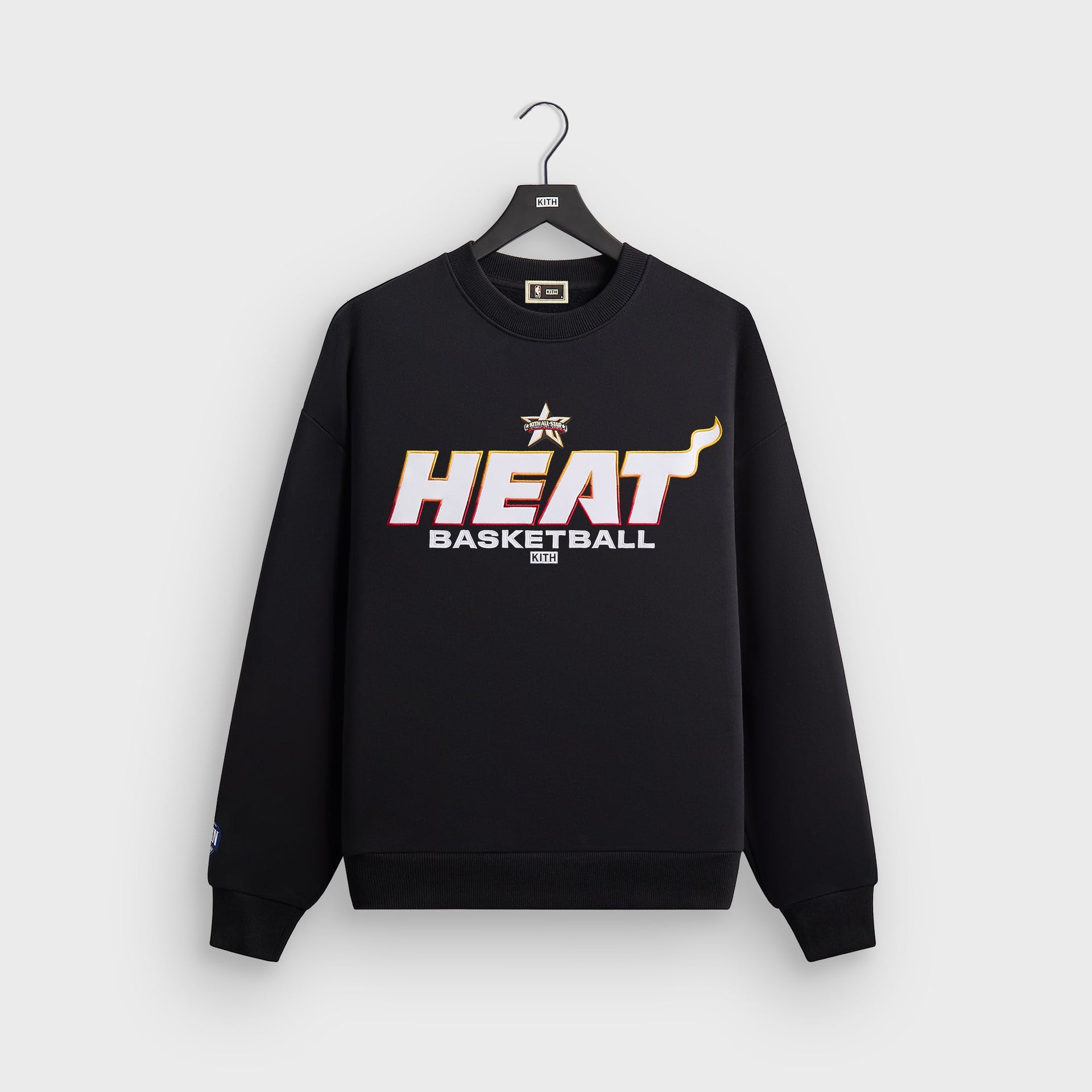 Kith for NBA All-Star Miami Heat Nelson Crewneck - Black