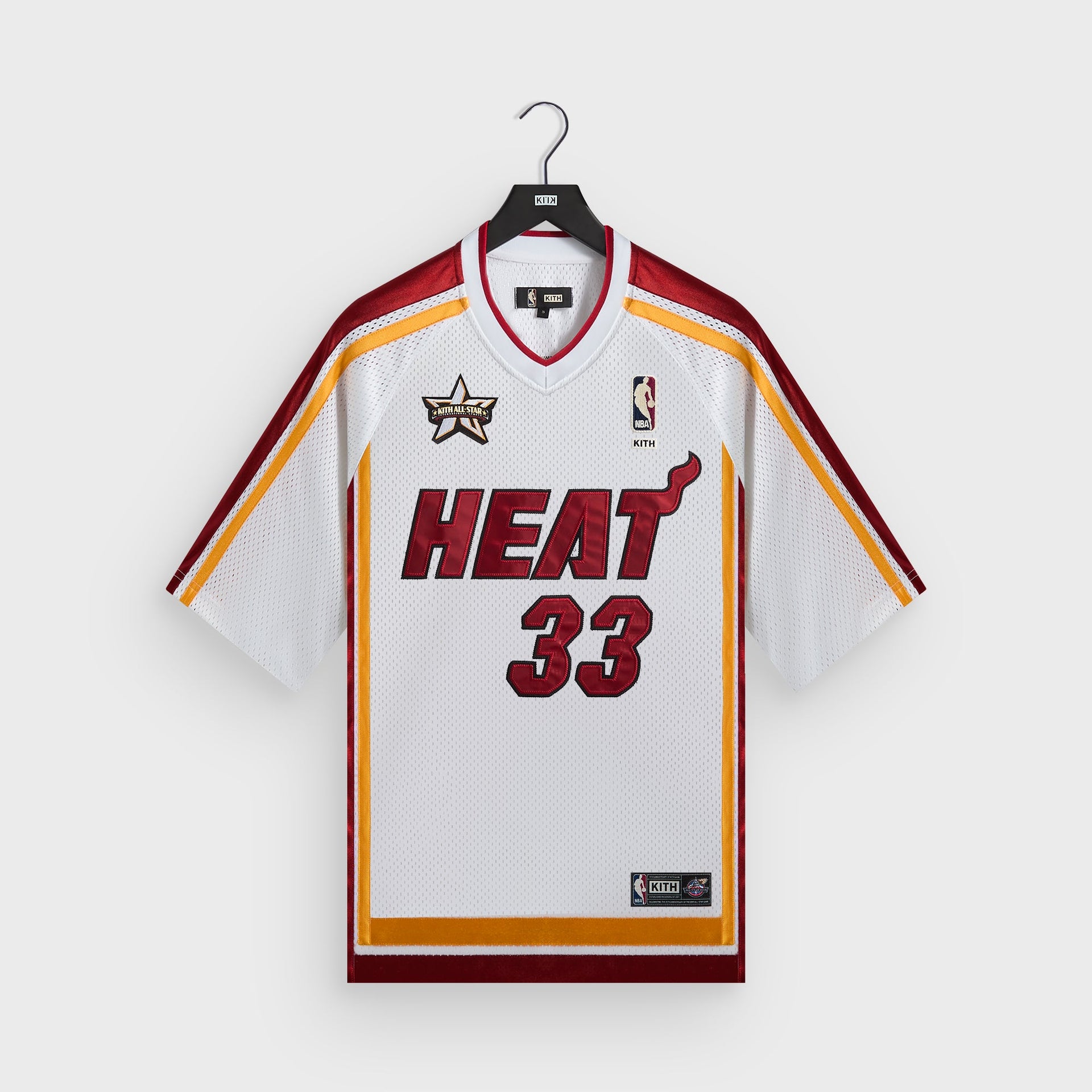 Kith for NBA All-Star Miami Heat Leon Shirt - White