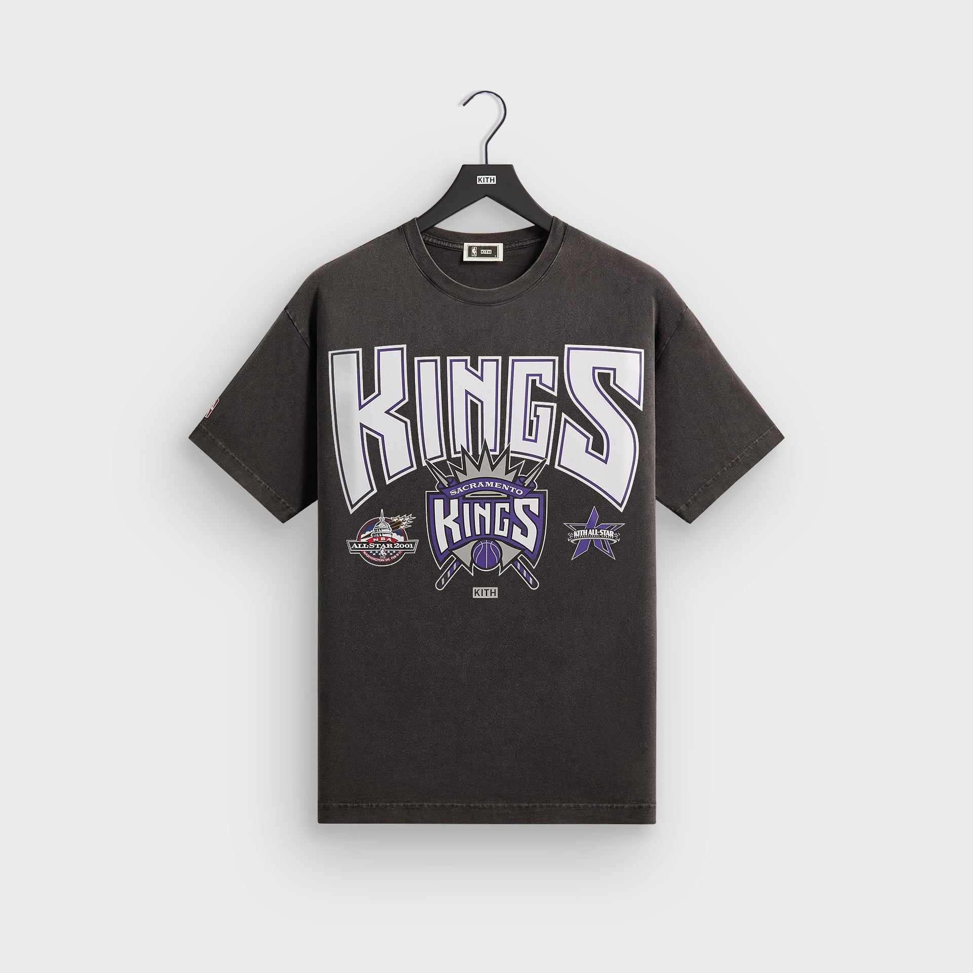 Kith for NBA All-Star Sacramento Kings Vintage Tee - Black