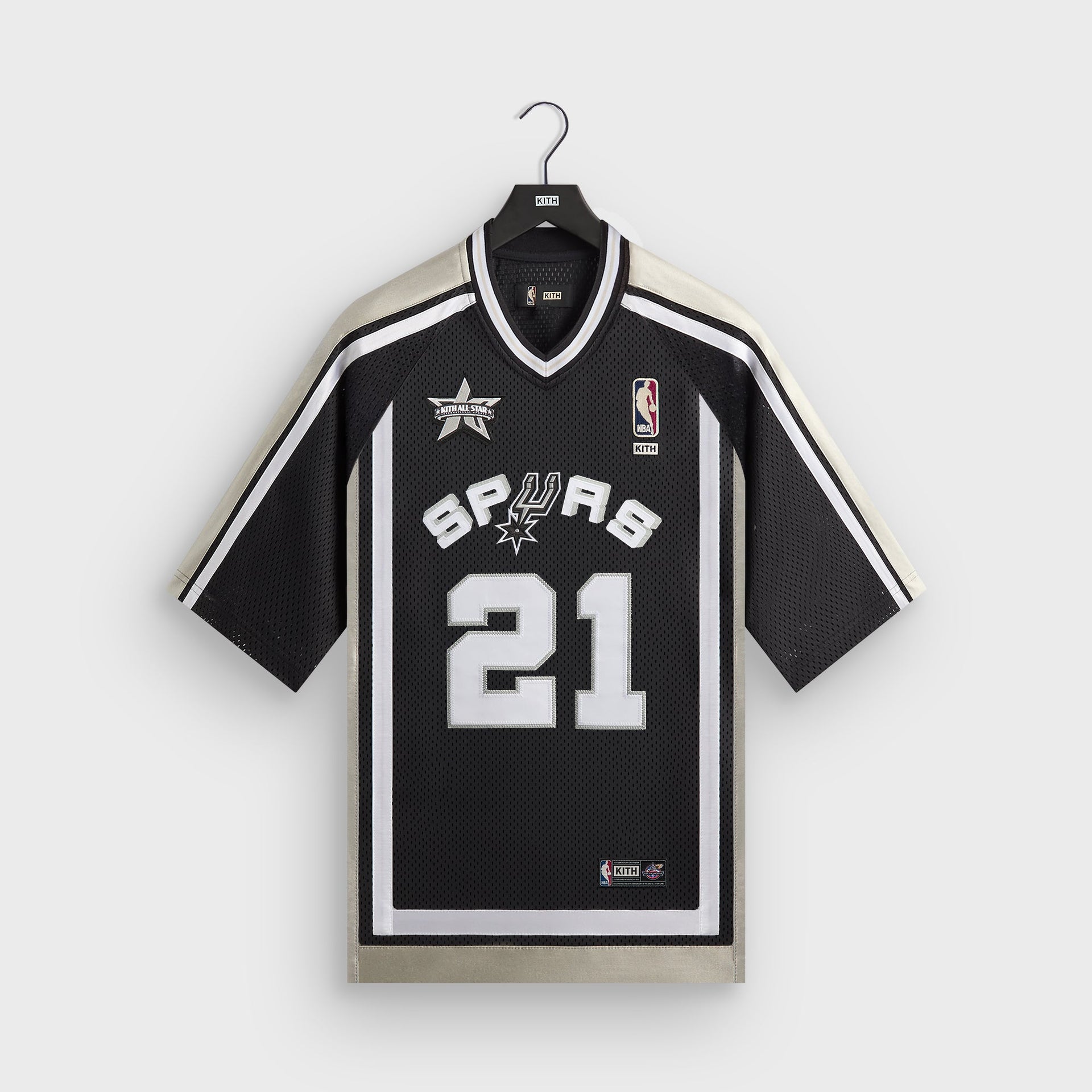 Kith for NBA All-Star San Antonio Spurs Leon Shirt - Black