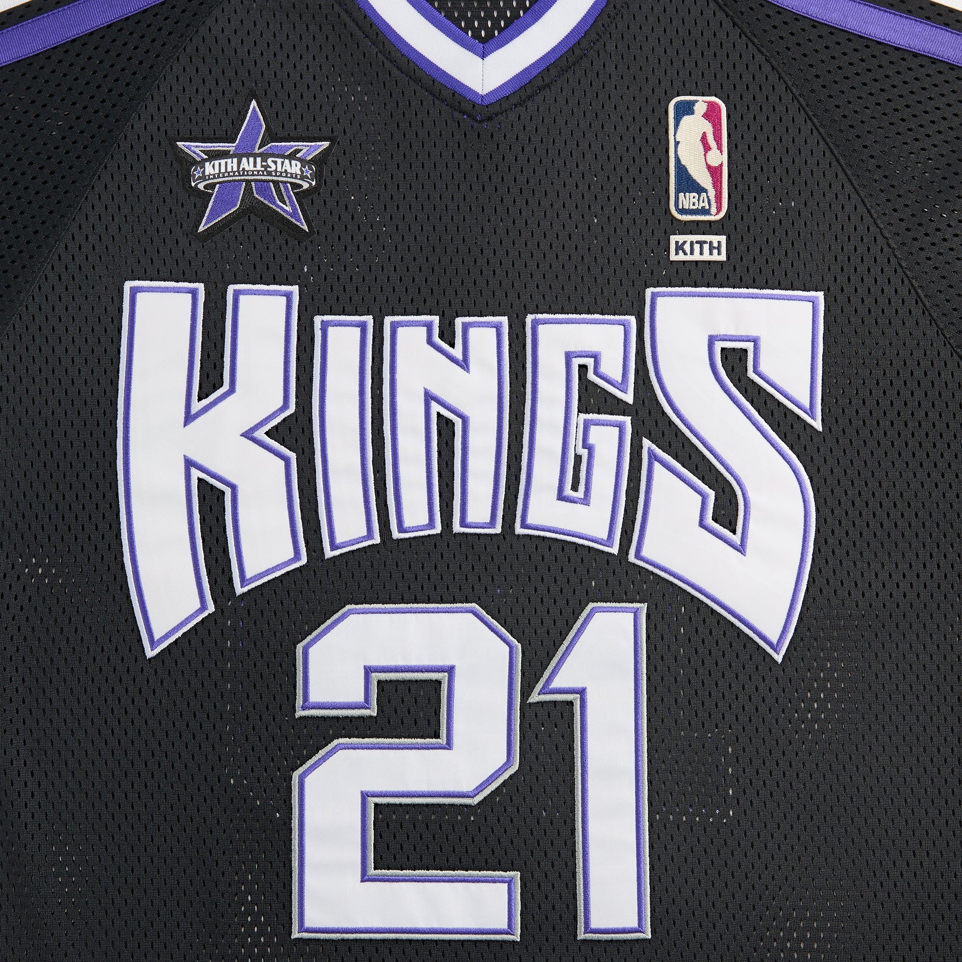 Kith for NBA All-Star Sacramento Kings Leon Shirt - Black