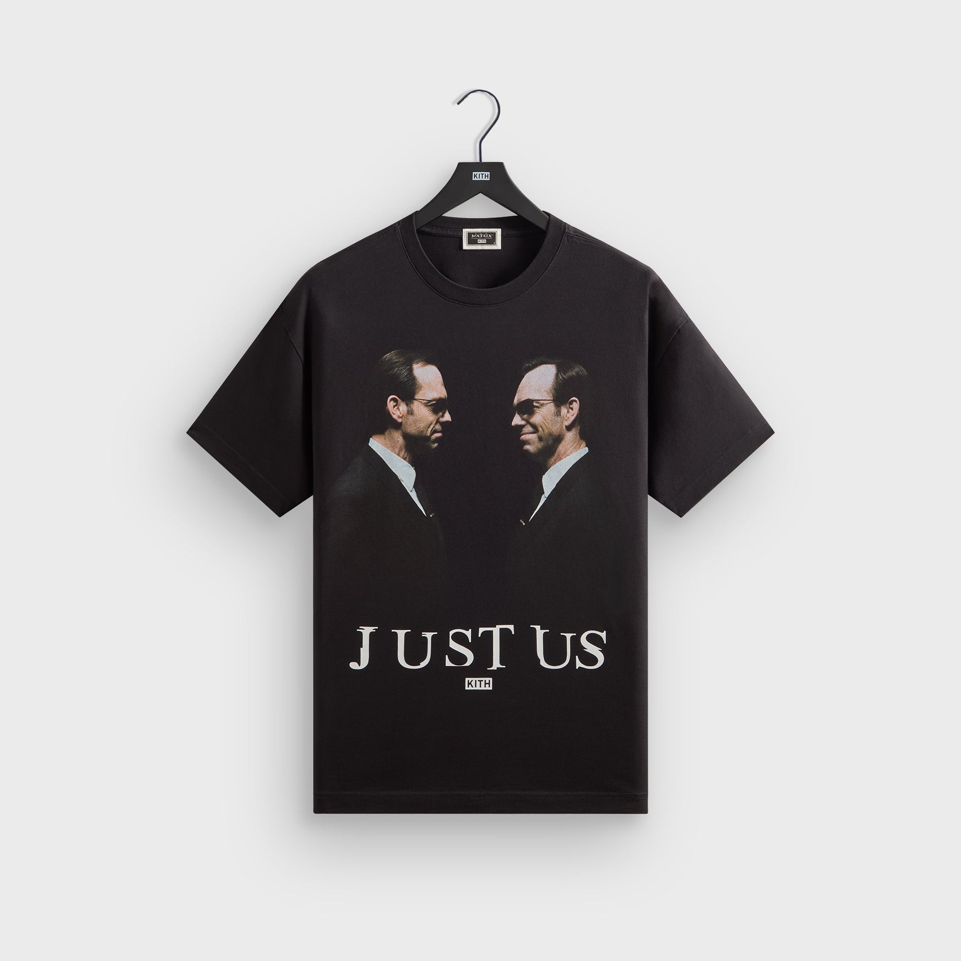 Kith for The Matrix The Agent Just Us Tee - Black