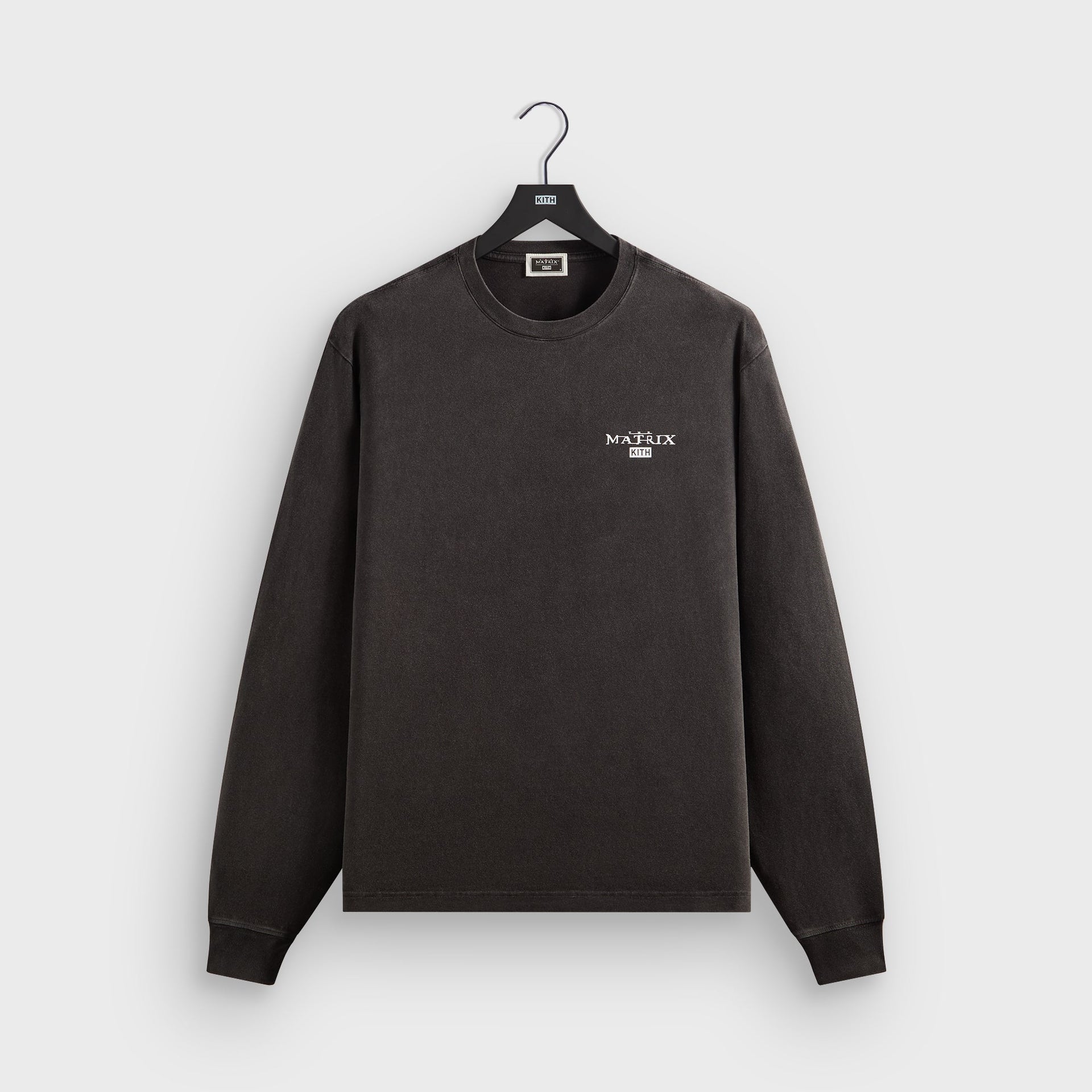 Kith for The Matrix Red Pill Blue Pill Long Sleeve Tee - Black