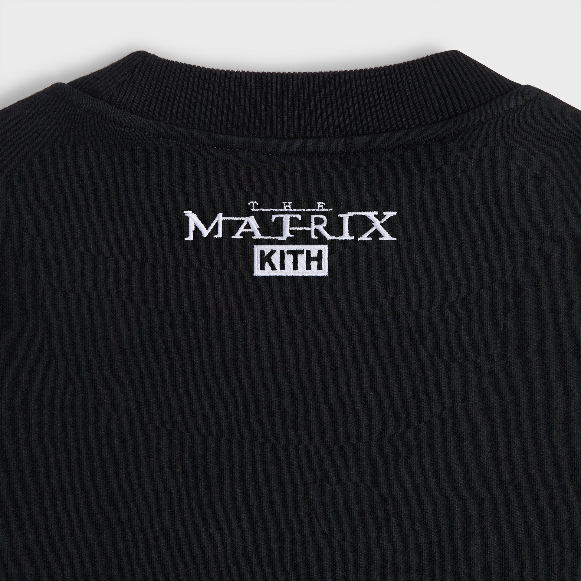 Kith for The Matrix Just Us Vintage Nelson Crewneck - Black