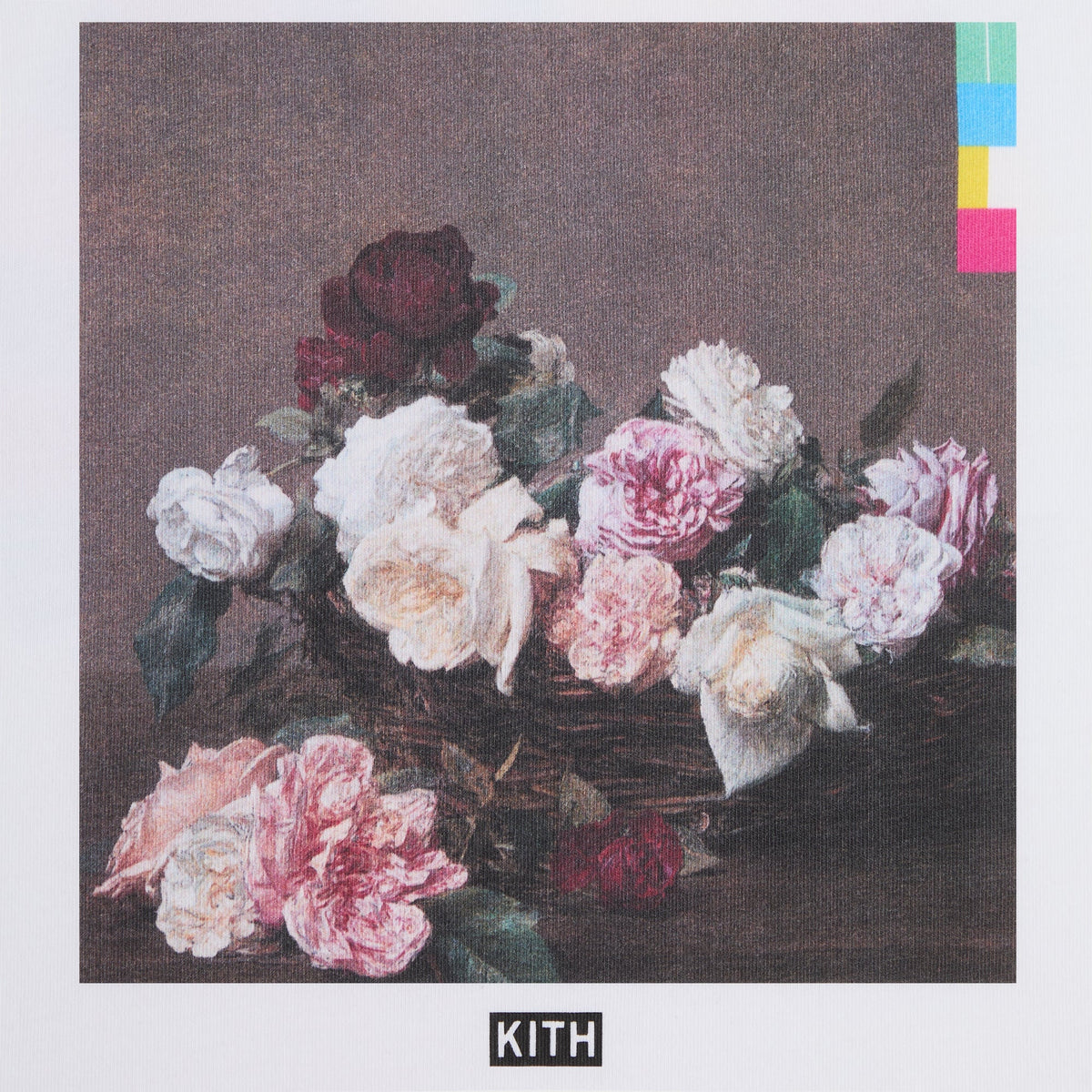 Kith Records for New Order Power Corruption Lies Vintage Tee - White
