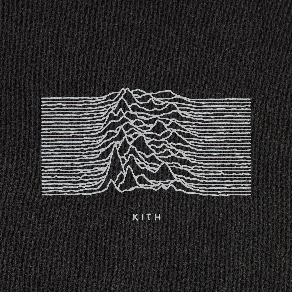 Kith Records for Joy Division Fact 10 Vintage Alex Tee - Black