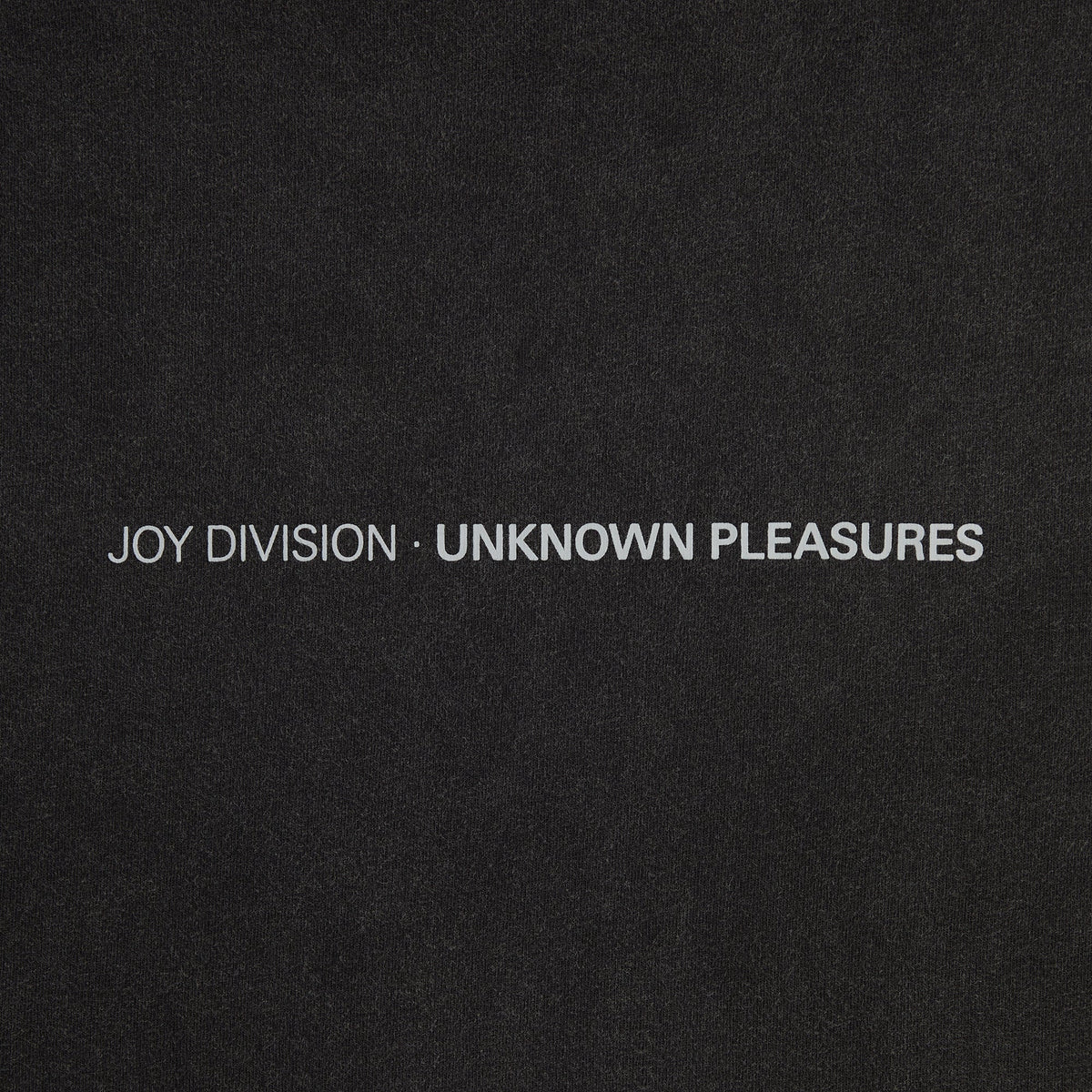 Kith Records for Joy Division Fact 10 Vintage Alex Tee - Black