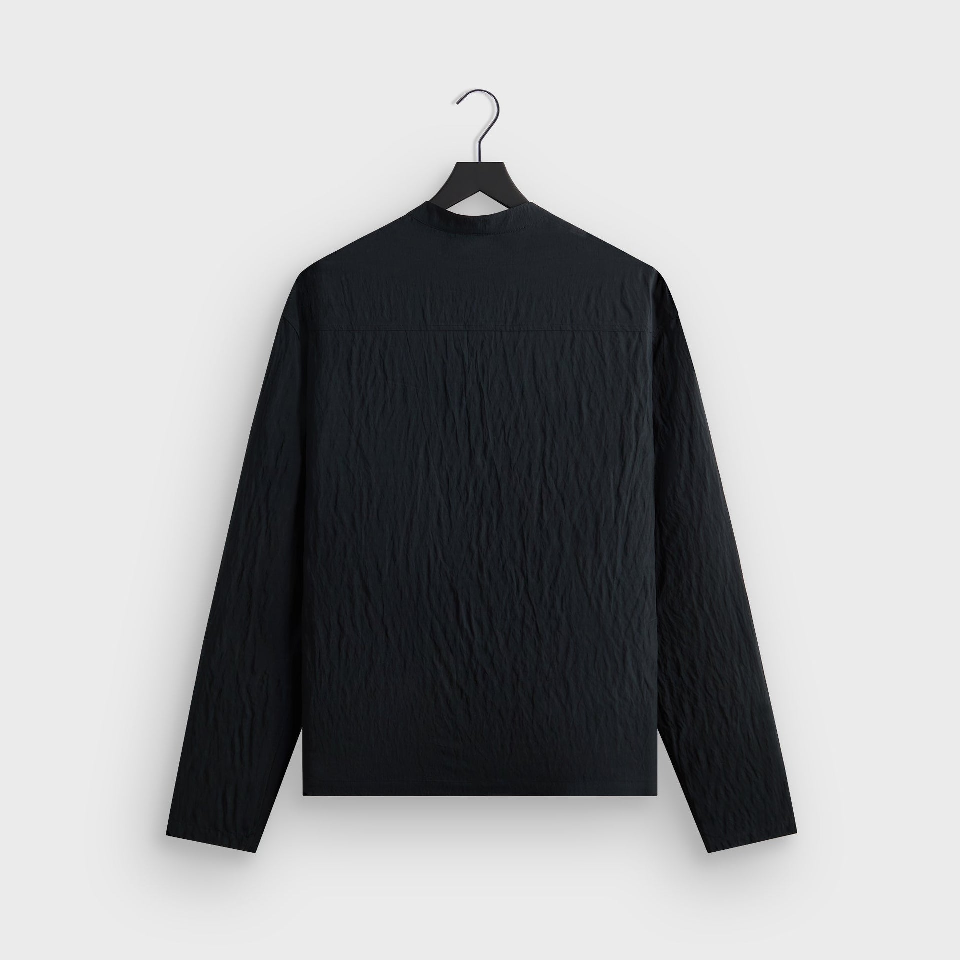 &Kin Wrinkle Cupro Leven Shirt - Black - PH