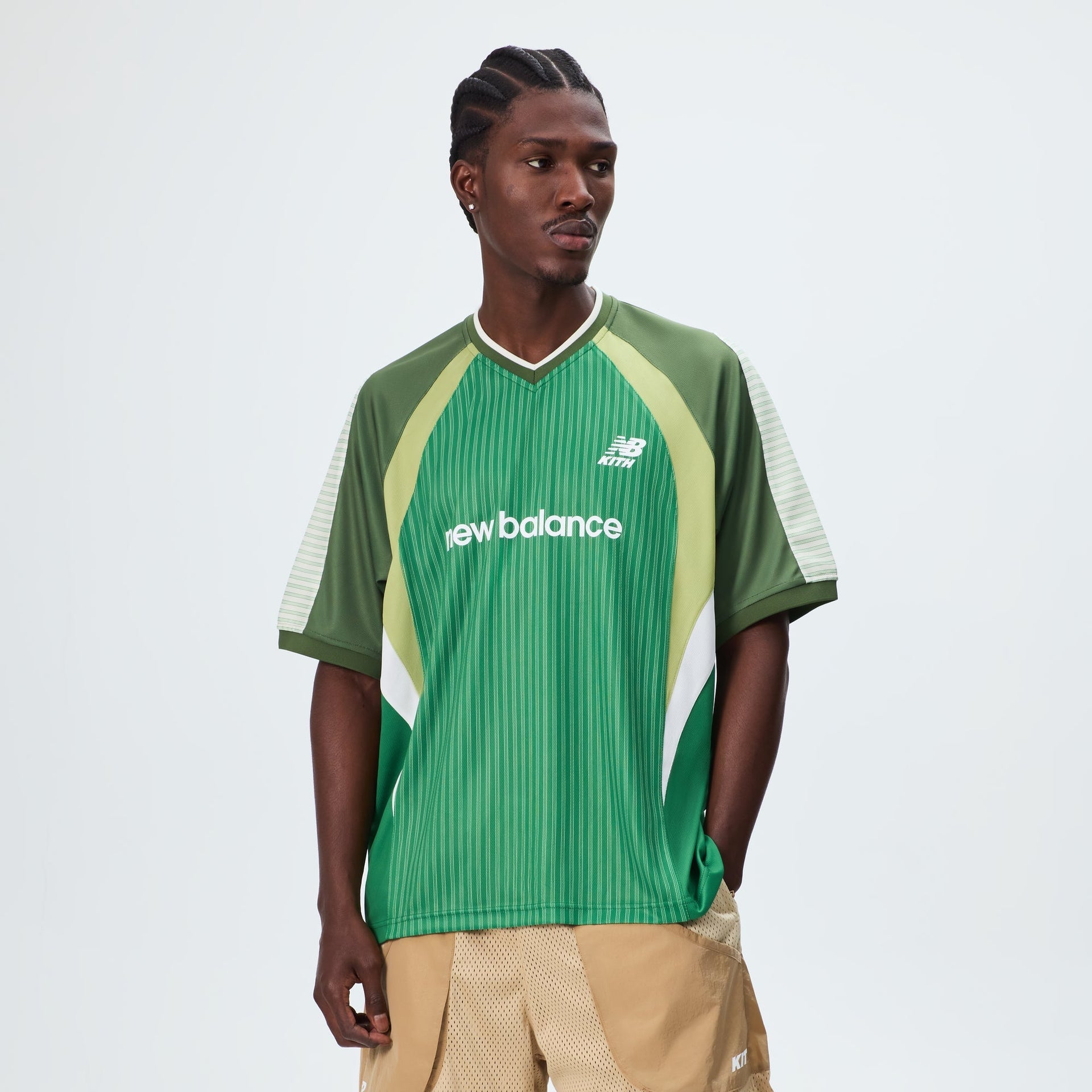 Kith & New Balance Mesh Chase Jersey - Spring Juniper - PH