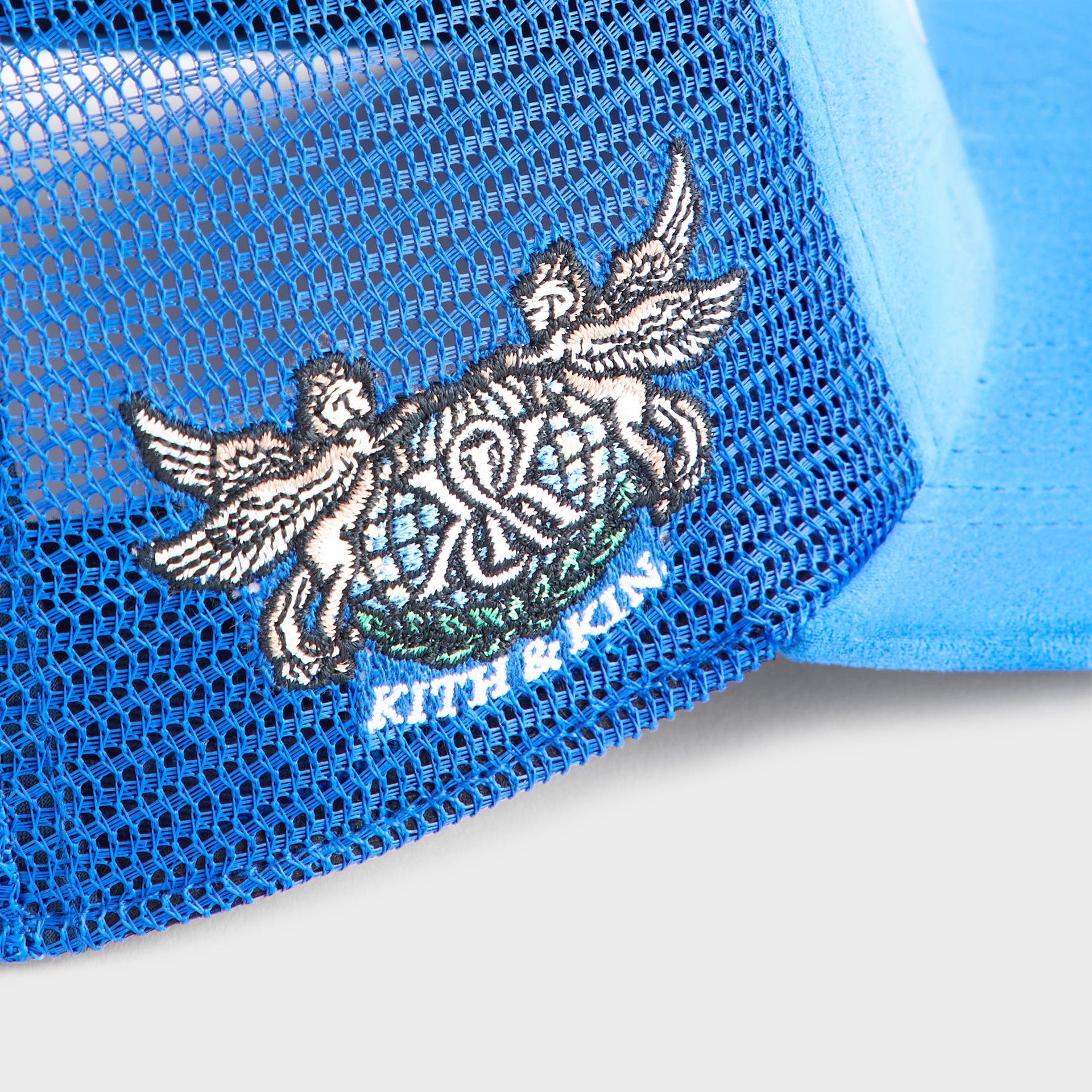 Kith & '47 for the NFL New York Giants Microsuede Franchise LS Trucker - Royal