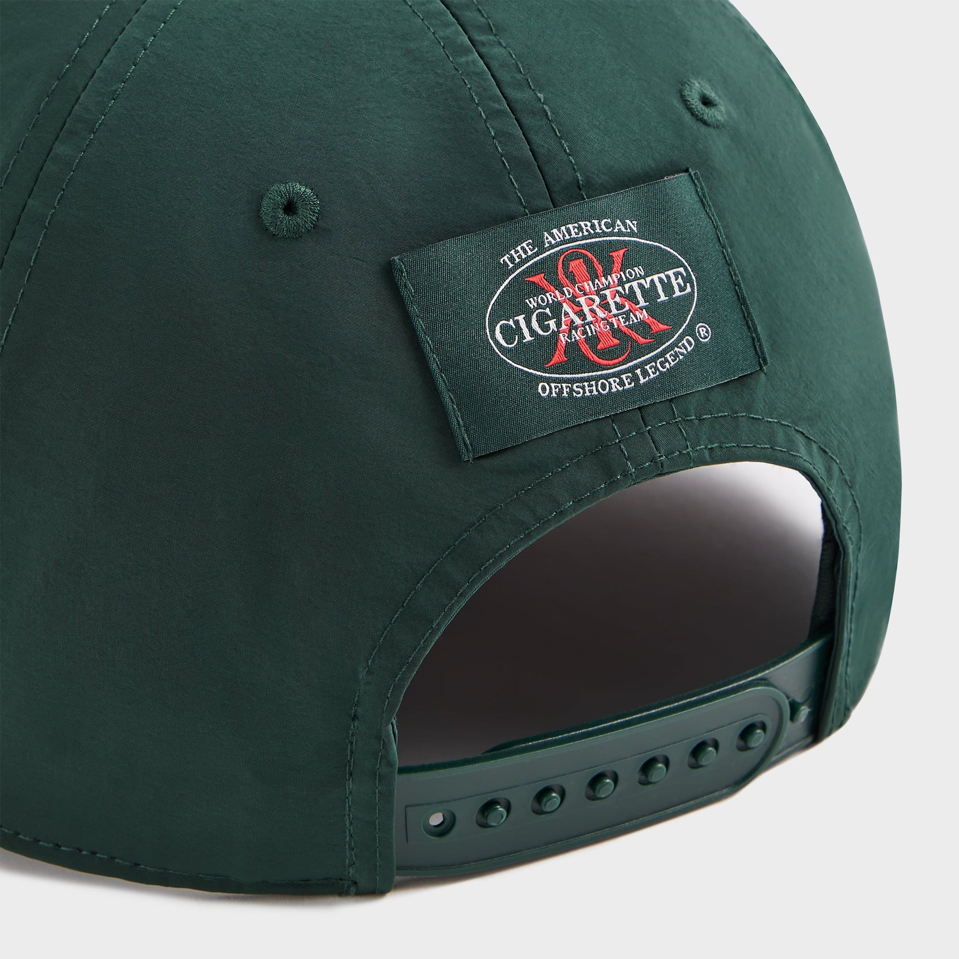 Kith for Cigarette Wrinkle Nylon Bay Speed Low Pinch Crown Snapback - Stadium