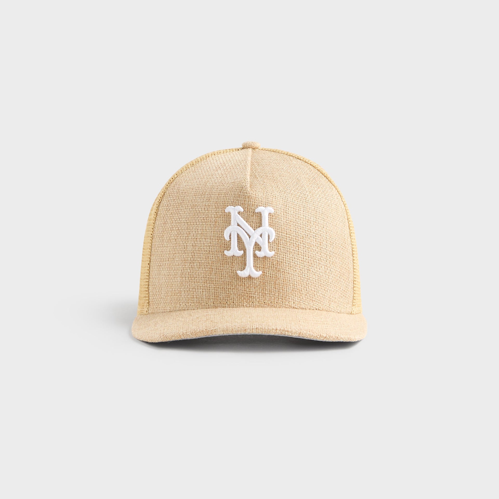 Kith & New Era for the New York Mets Raffia 9FIFTY Snapback - Natural