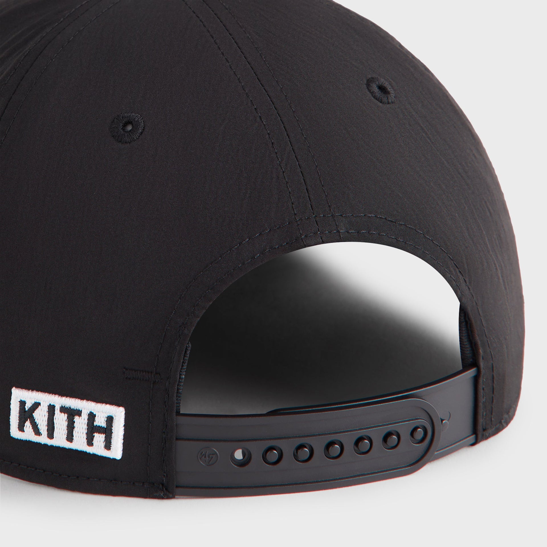 Kith & '47 for the Chicago Cubs Nylon SL Hitch Snapback - Black