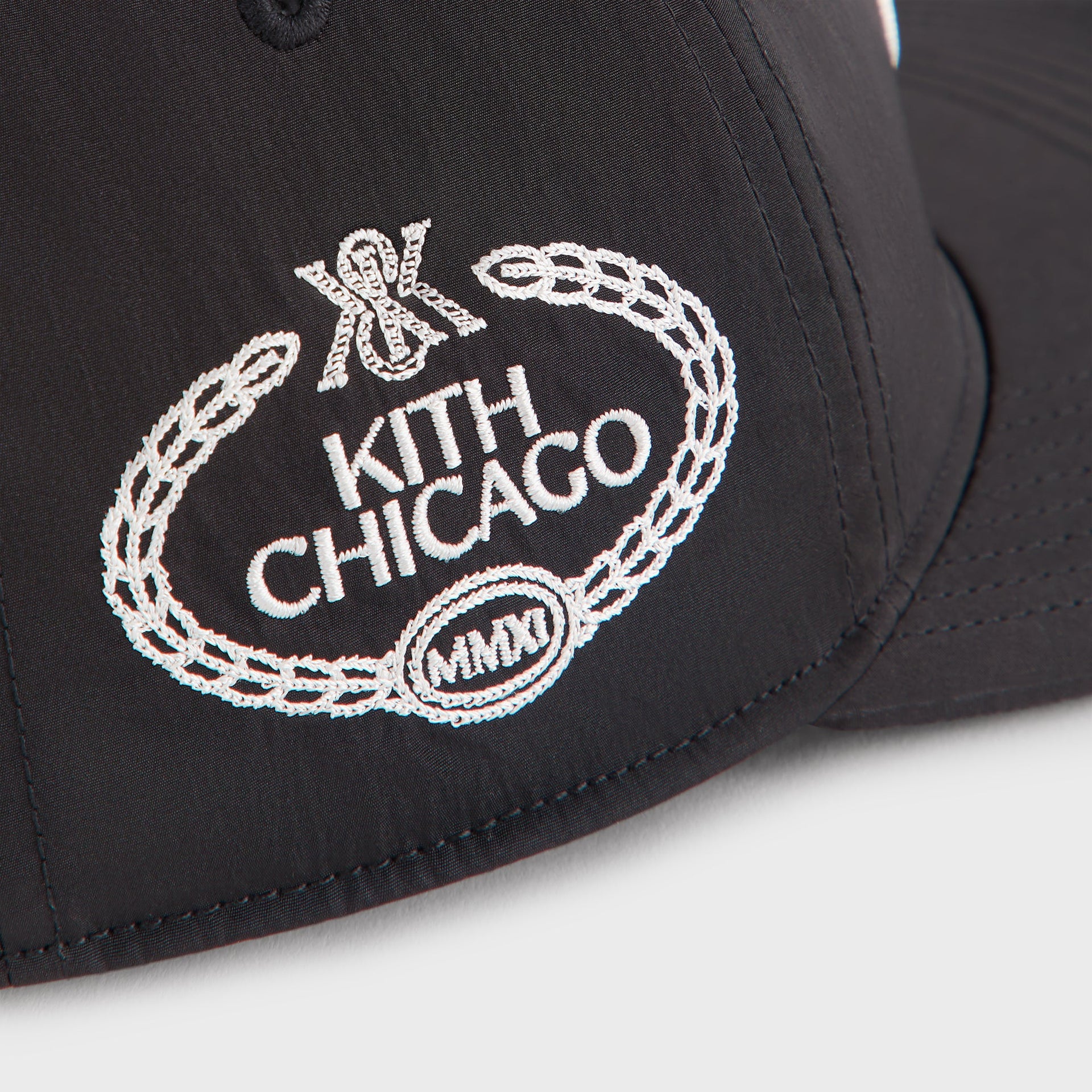 Kith & '47 for the Chicago Cubs Nylon SL Hitch Snapback - Black