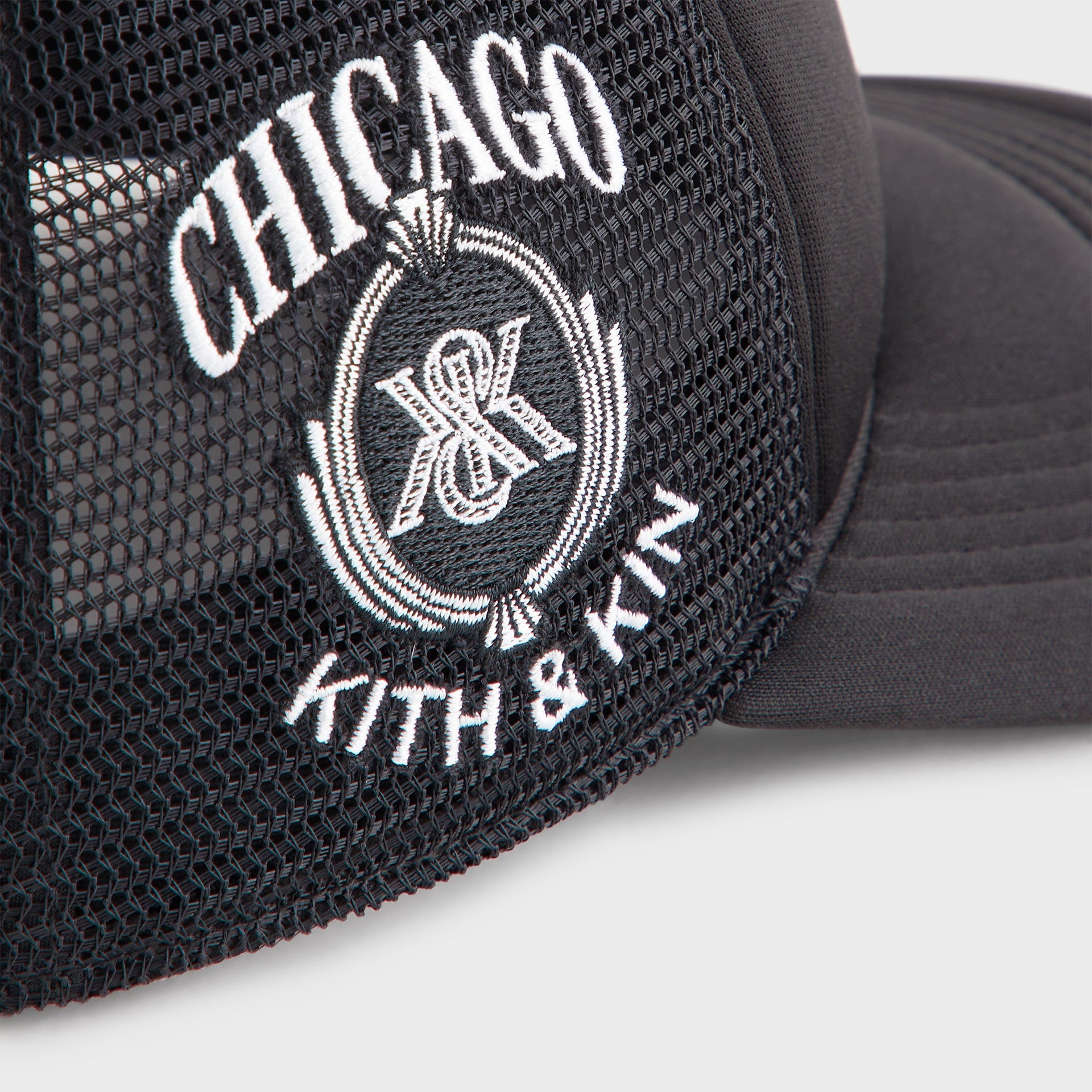 Kith & '47 for the Chicago White Sox Hitch Snapback Trucker Hat - Black