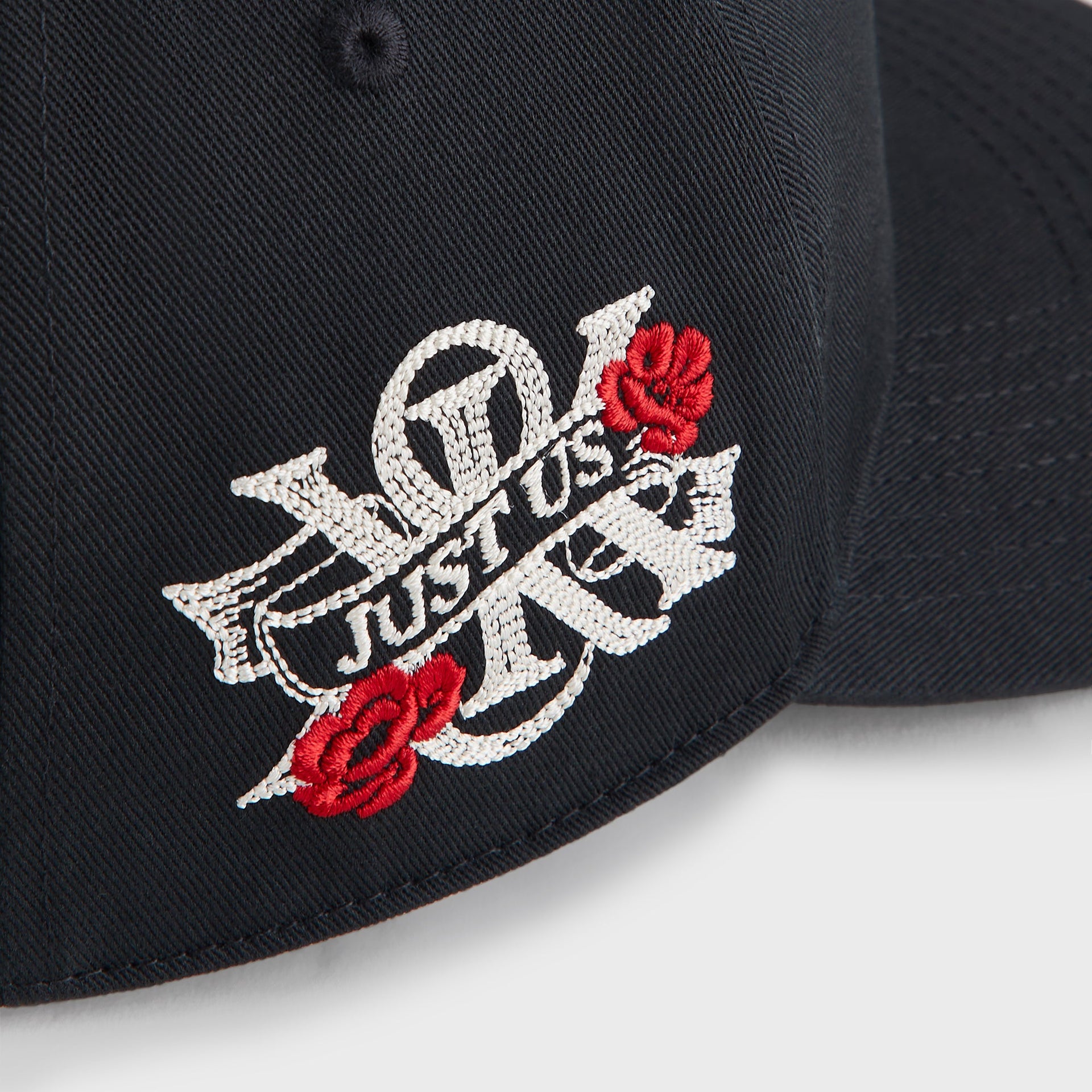Kith Twill Bay Low Pinch Crown Snapback - Black