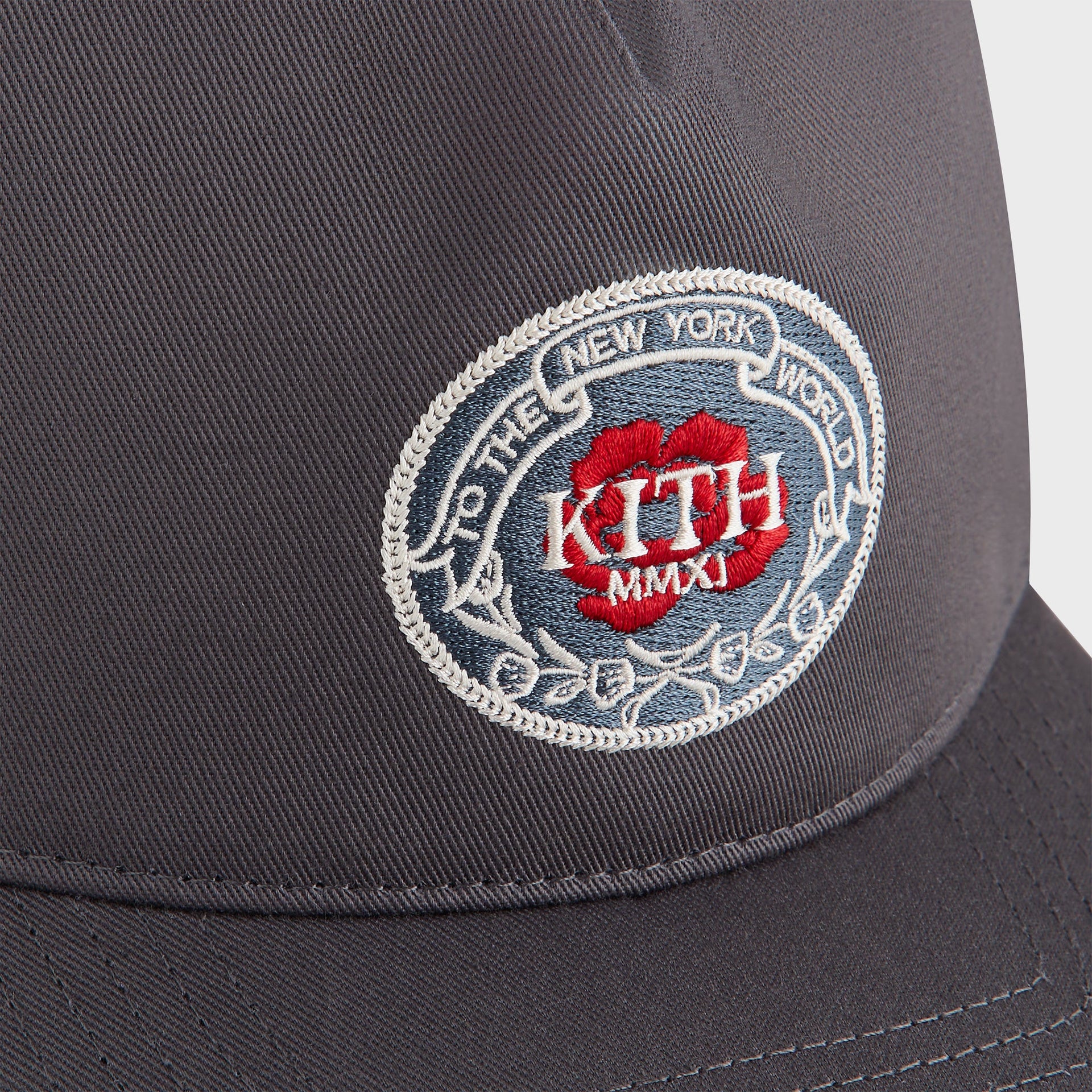 Kith Twill Bay Low Pinch Crown Snapback - Machine