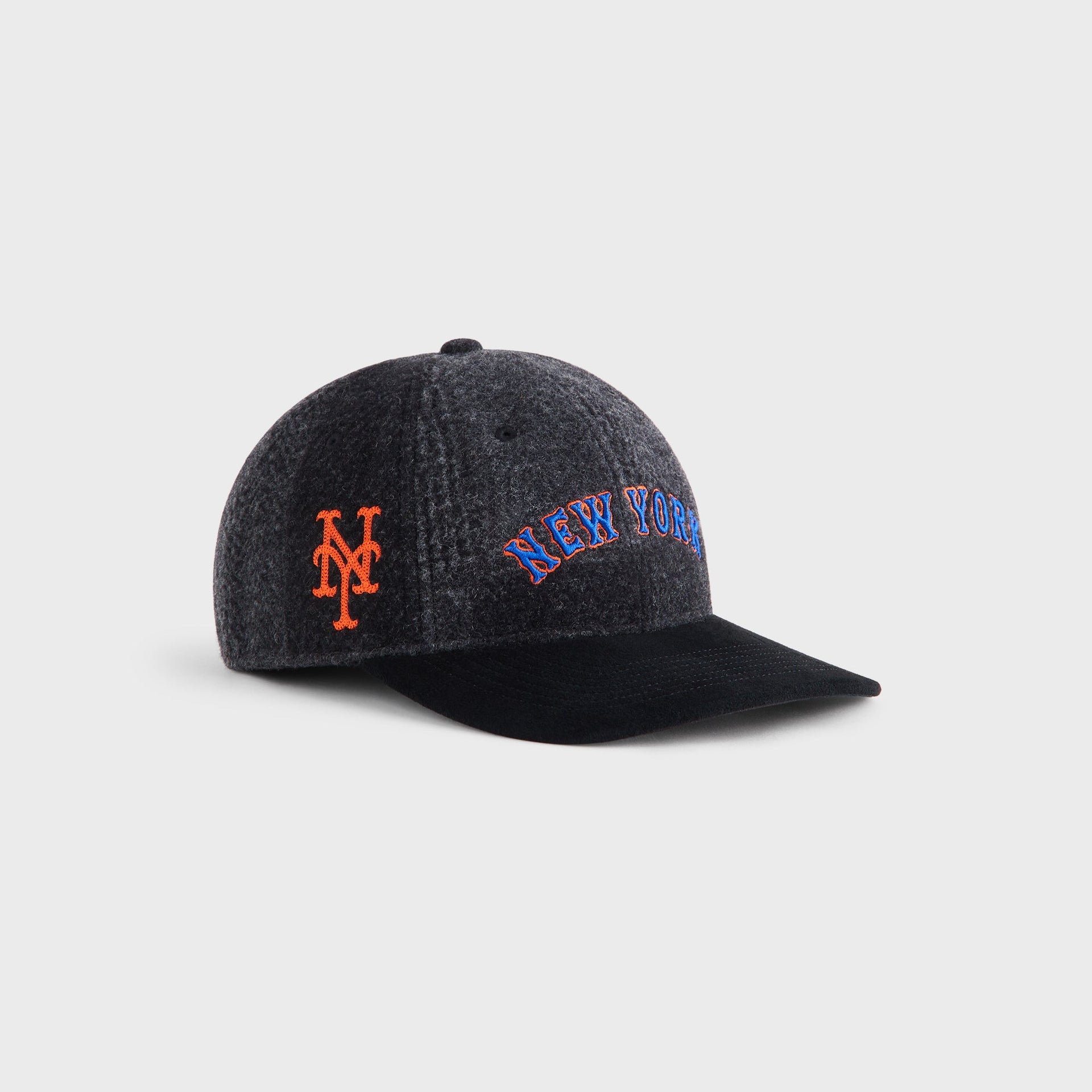 Kith & '47 for the New York Mets Patchwork Wool Franchise LS Cap - Shadow