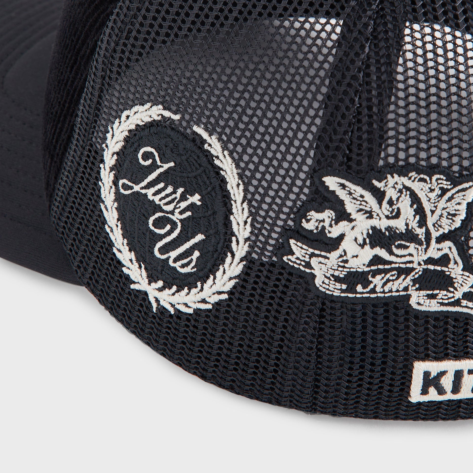 Kith Corduroy Nolan Trucker Hat - Black