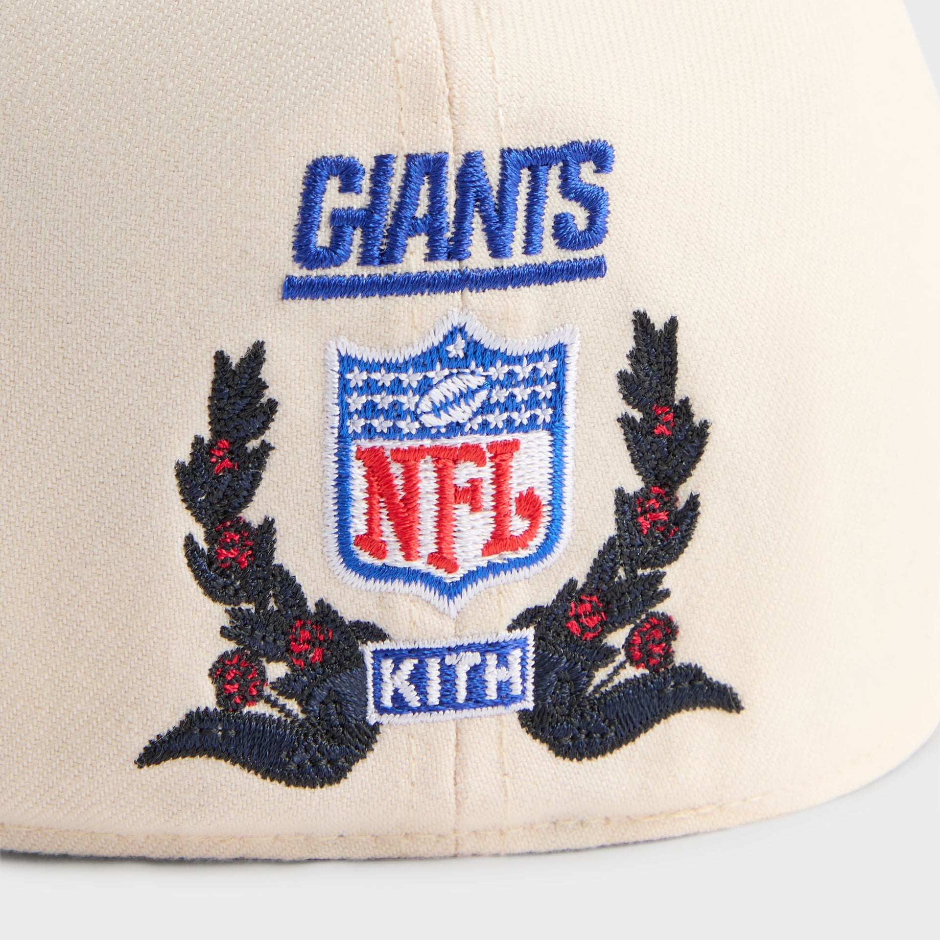 Kith & '47 for the NFL New York Giants Wool Blend Franchise LS Cap - Sandrift