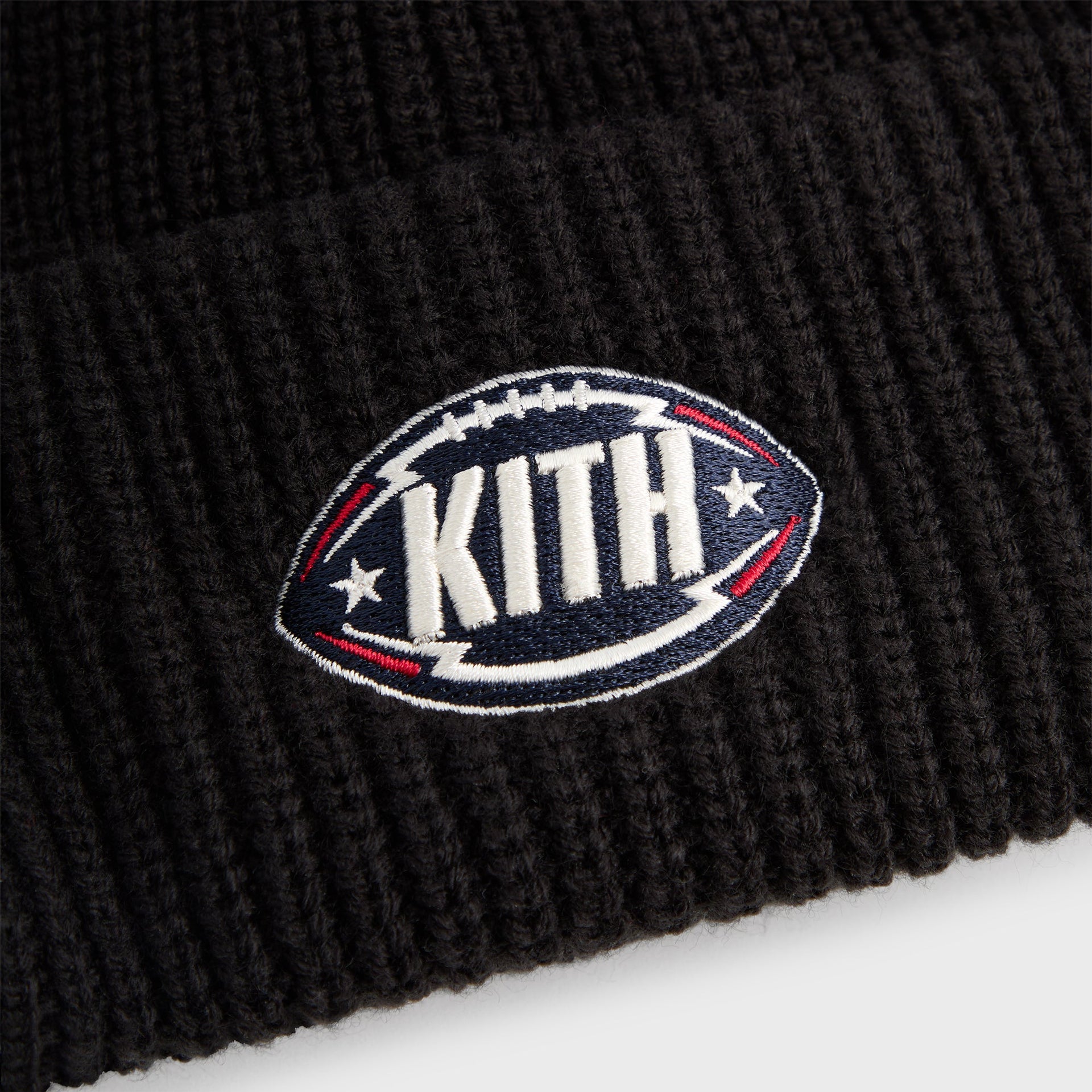Kith & '47 for the NFL Chunky Knit Mia Beanie - Black